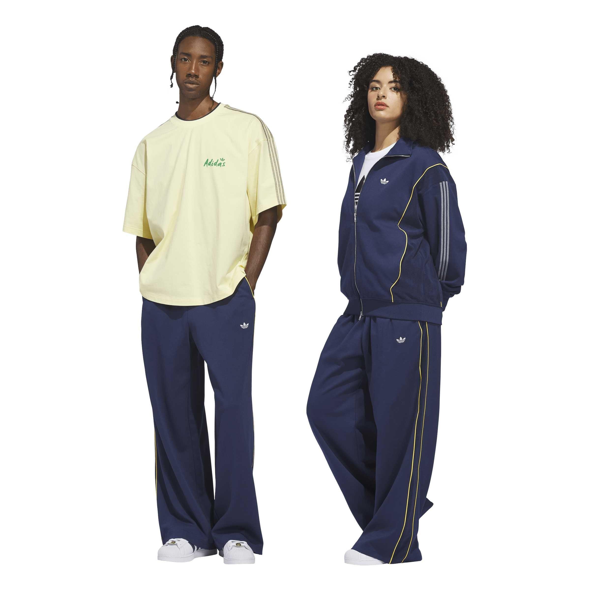 Dark Blue - adidas Originals - Men's Tennis TP Open Hem Woven Joggers - 7