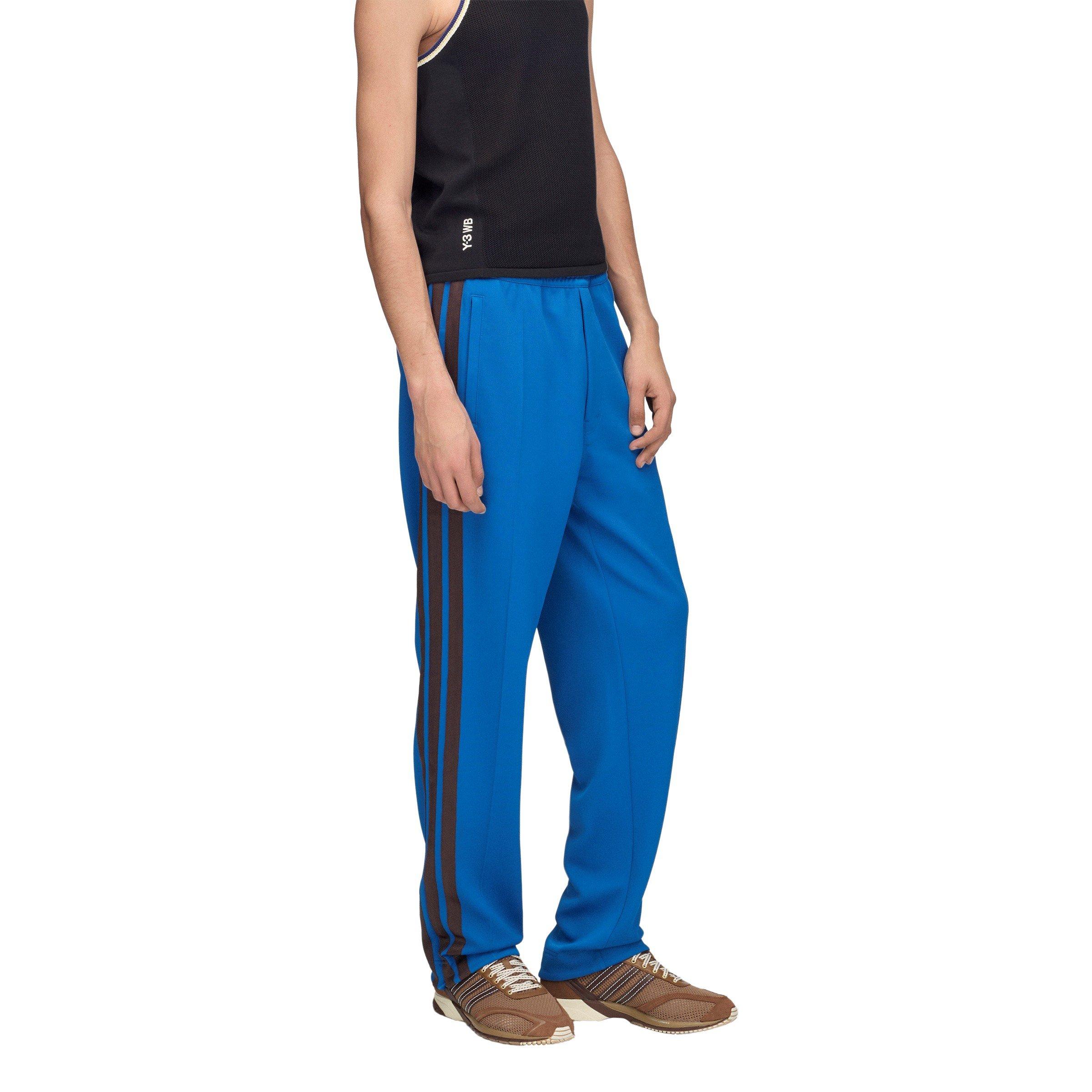 Lush Blue - adidas Originals - Mens Wales Bonner x Y3 Woven Tracksuit Joggers - 3