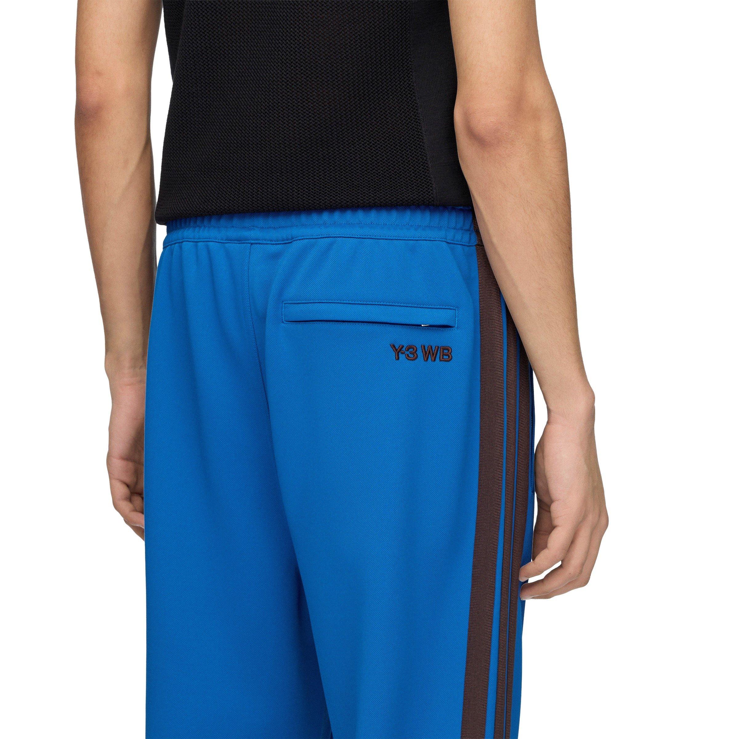 Lush Blue - adidas Originals - Mens Wales Bonner x Y3 Woven Tracksuit Joggers - 4