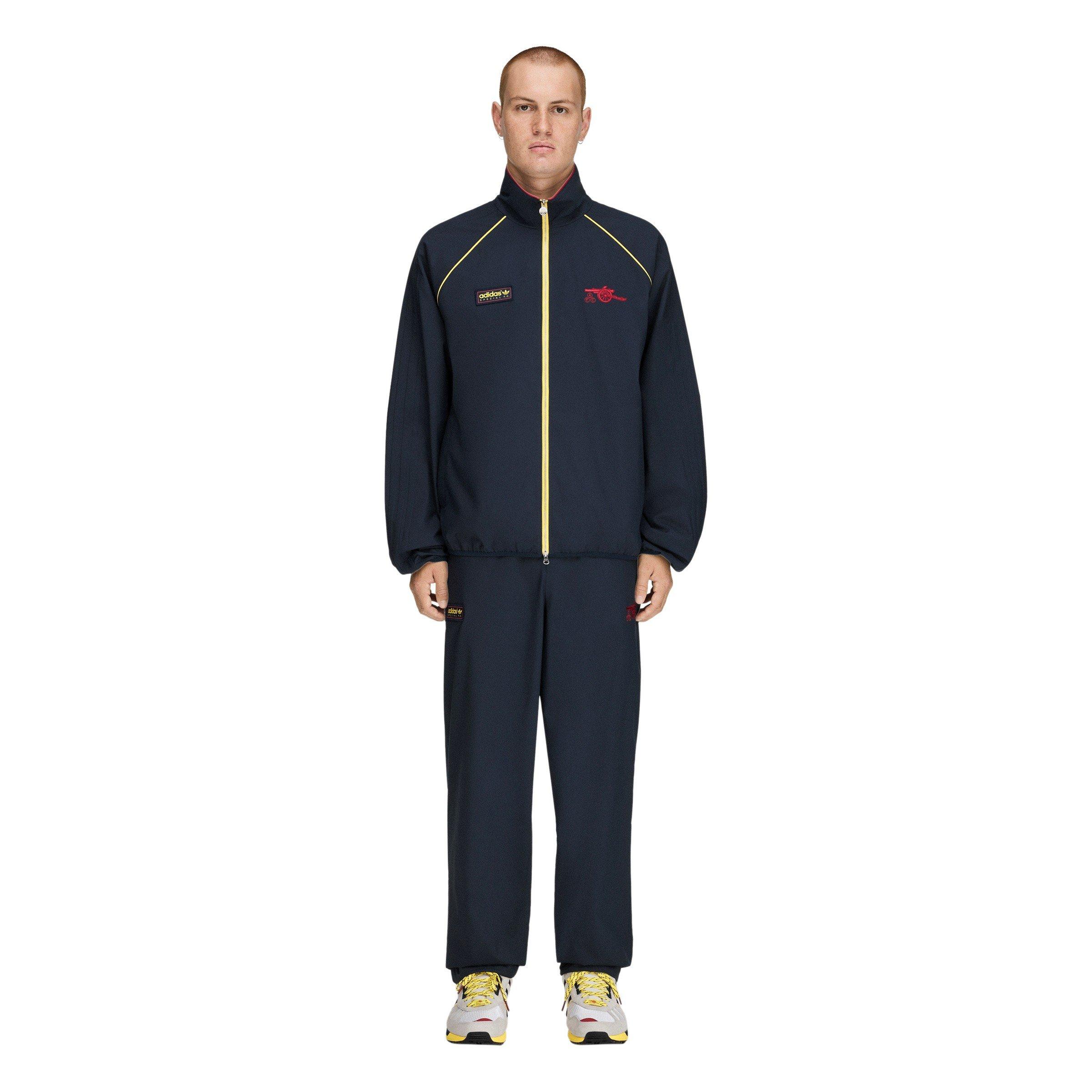 Aurora Ink/Yllw - adidas - Men's Arsenal FC Tracksuit Bottoms - 7