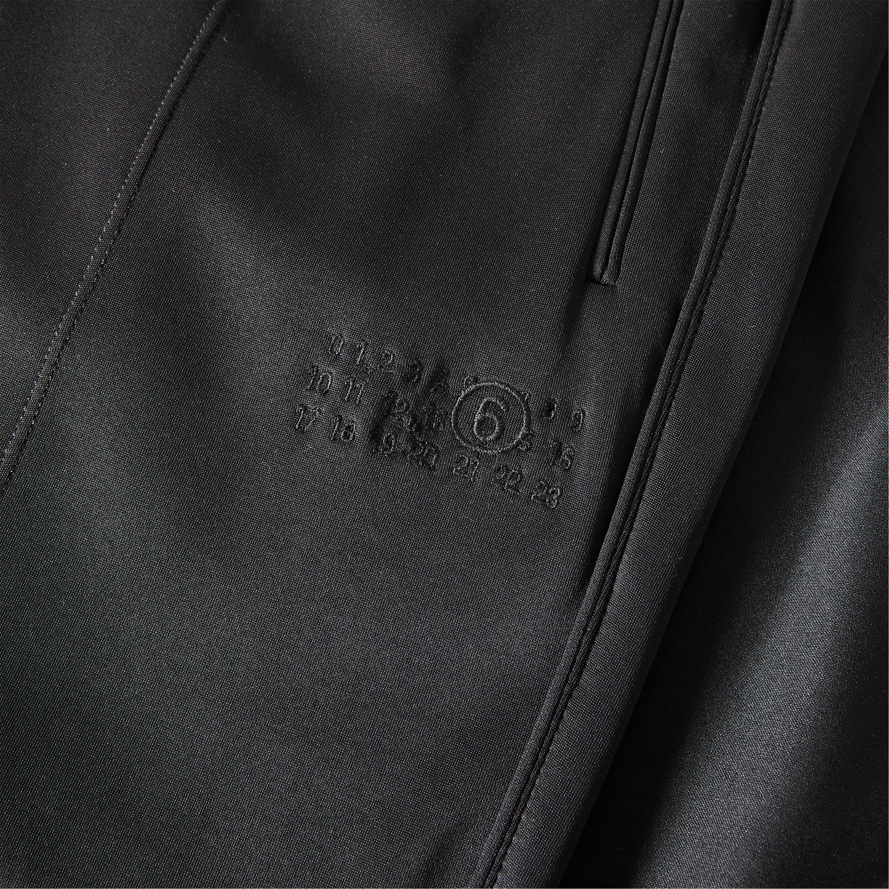 Black - MM6 Maison Margiela - Men's Open Hem Woven Tracksuit Joggers - 5