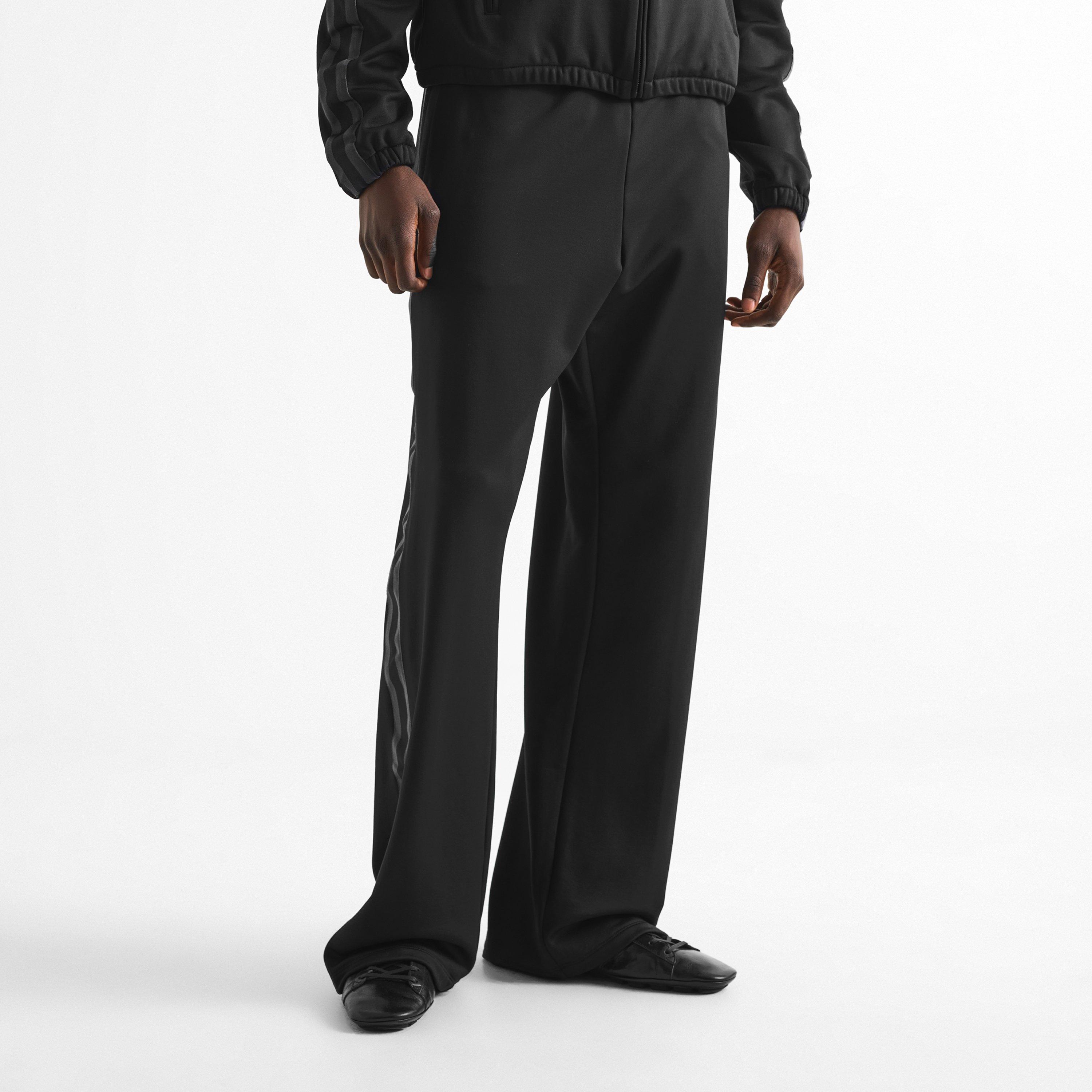 Black/Grey - Gucci - Men's Tonal Web Open Hem Woven Tracksuit Bottoms - 3