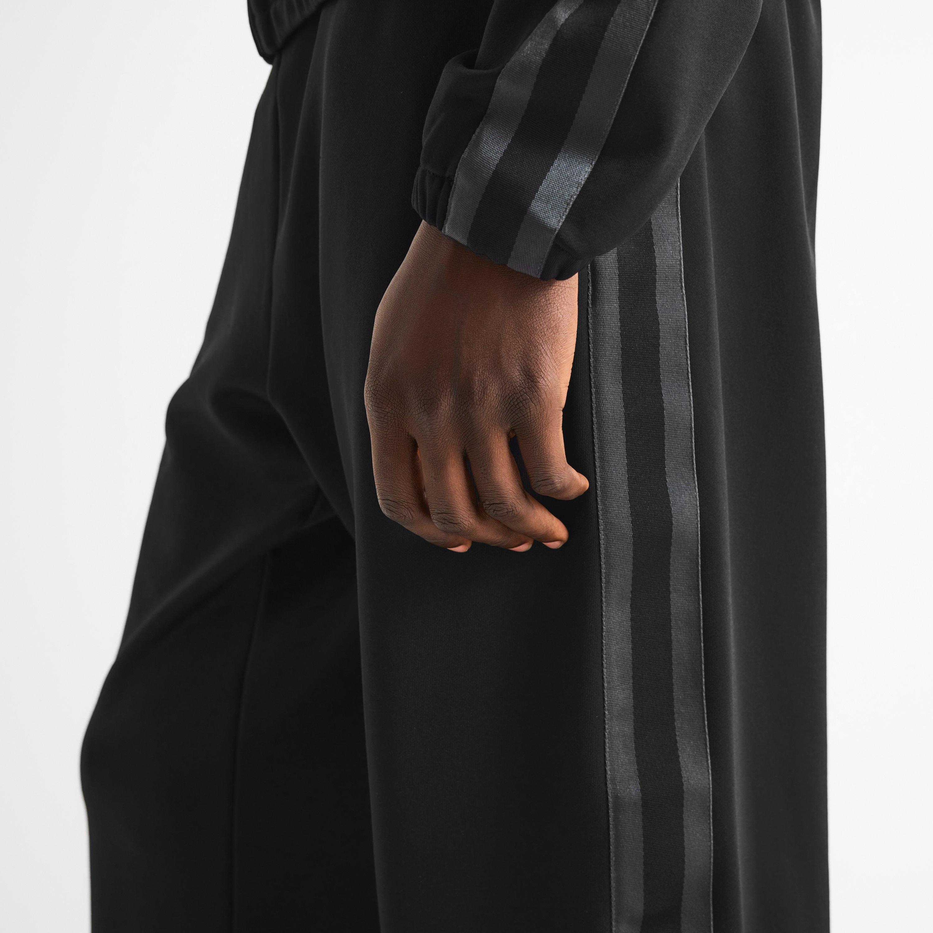 Black/Grey - Gucci - Men's Tonal Web Open Hem Woven Tracksuit Bottoms - 5