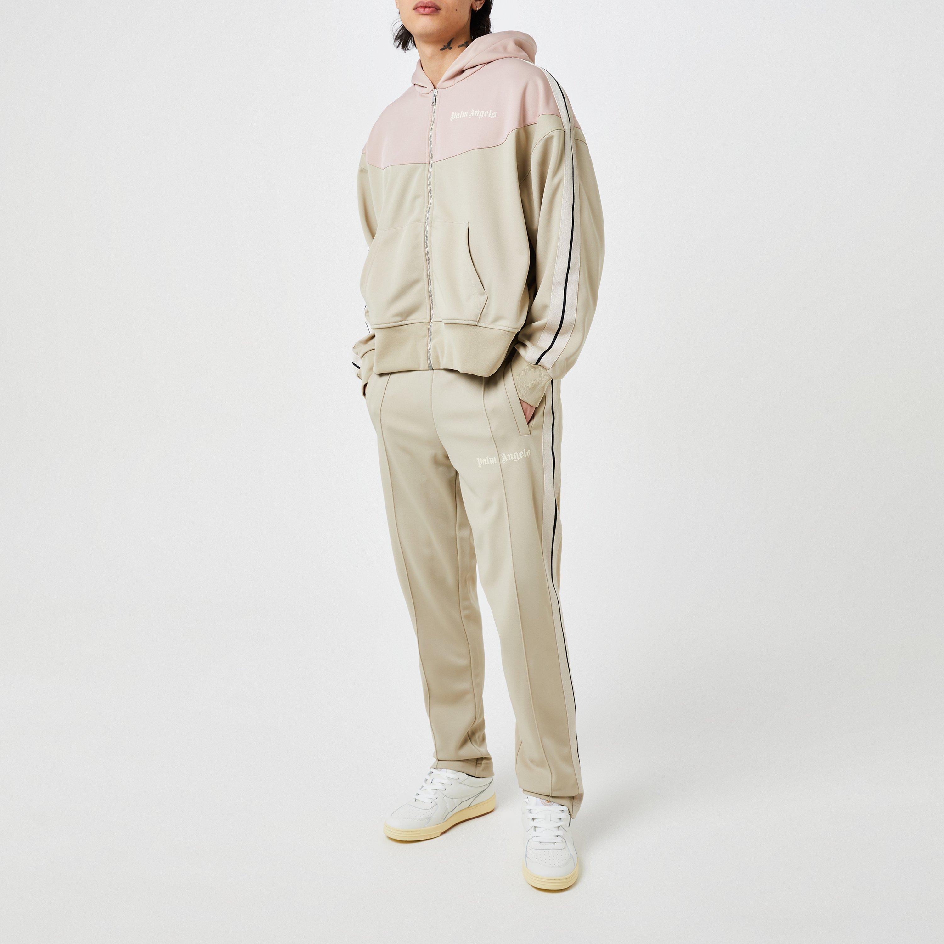 パンツ PALM ANGELS BEIGE COTTON WIDE TROUSERS Palm Angels Wide Leg Pants for Men - Shop Now on FARFETCH