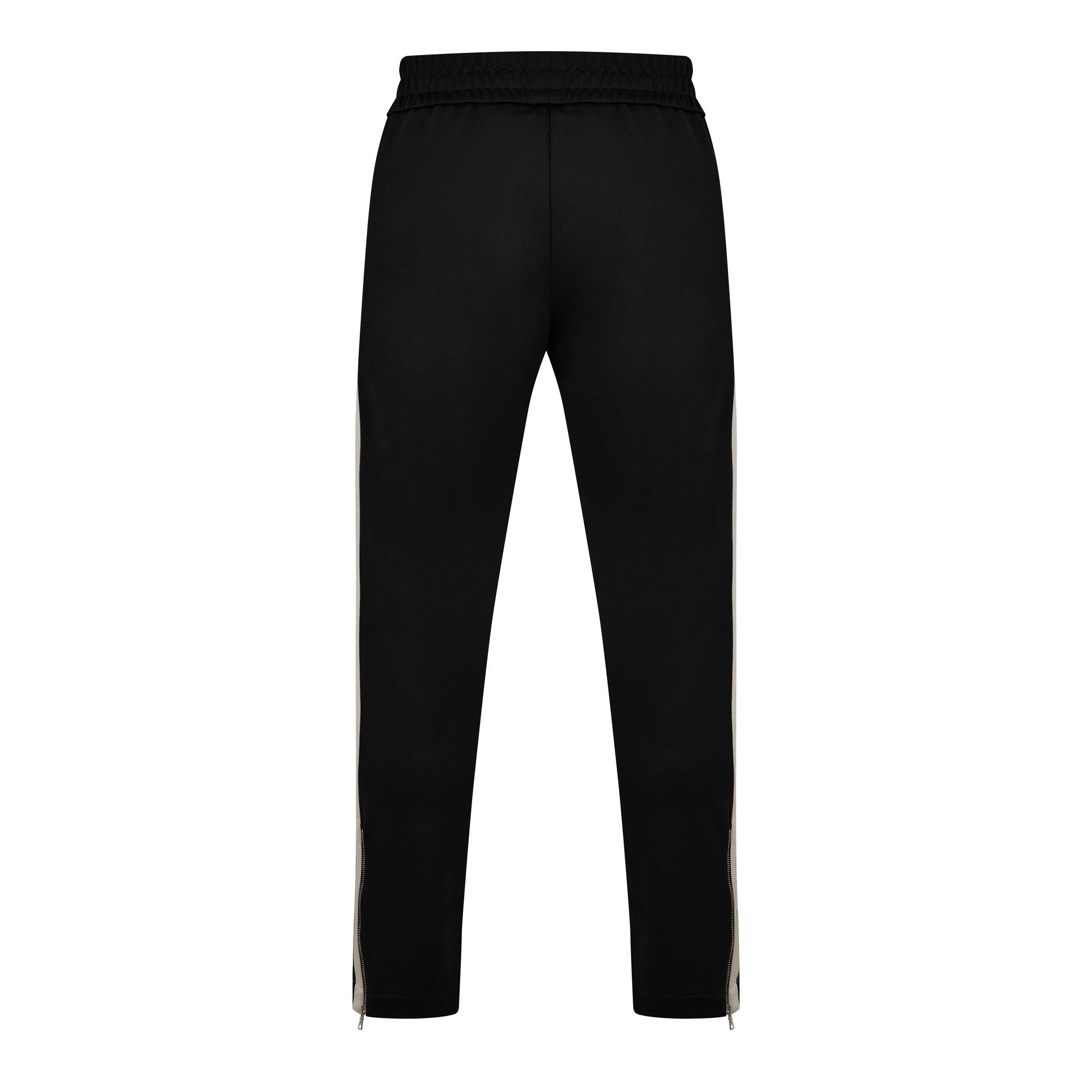Palm Angels | Embroidered Striped Jersey Track Pants | Open