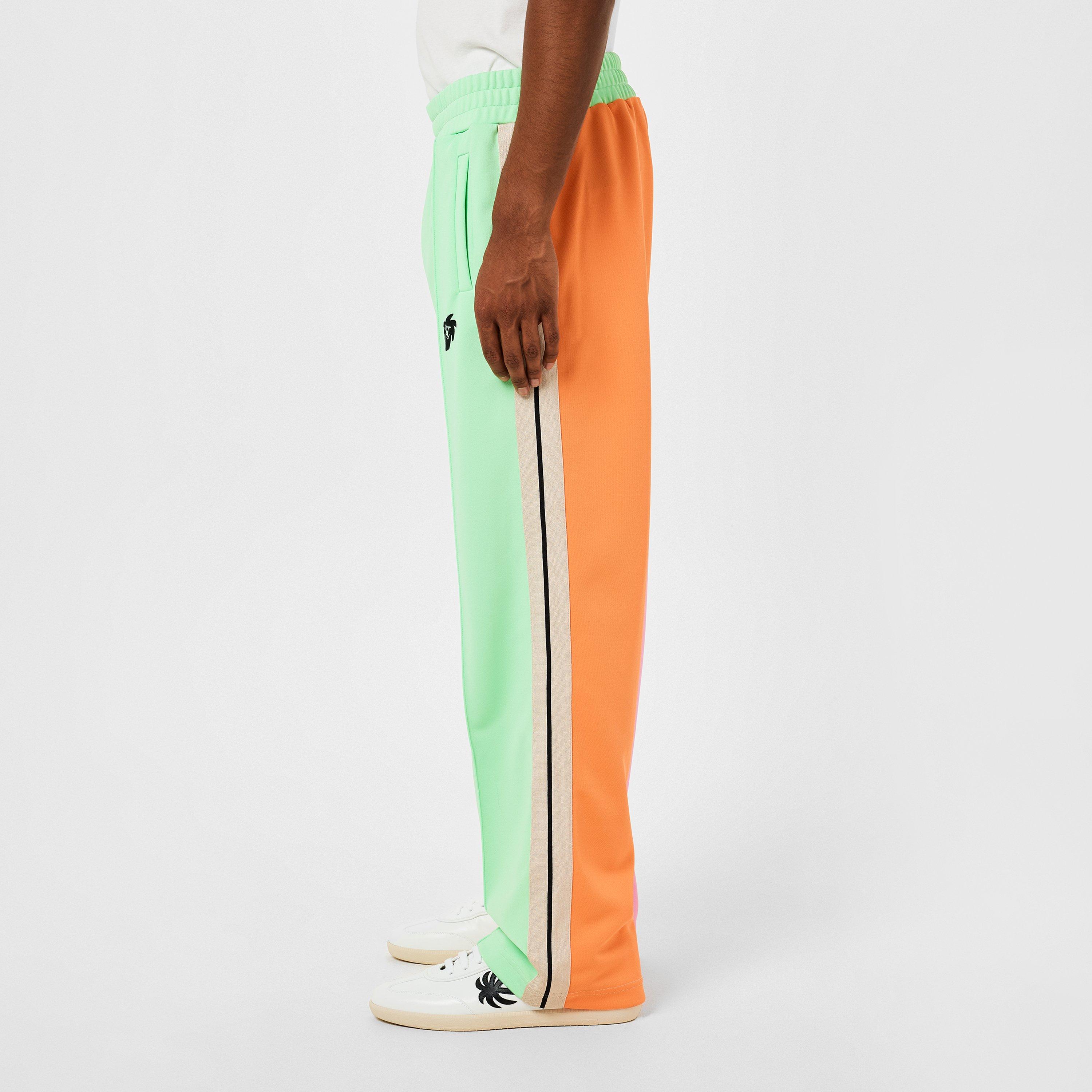 Palm Angels | Colour-Block Track Pants | Open Hem Woven
