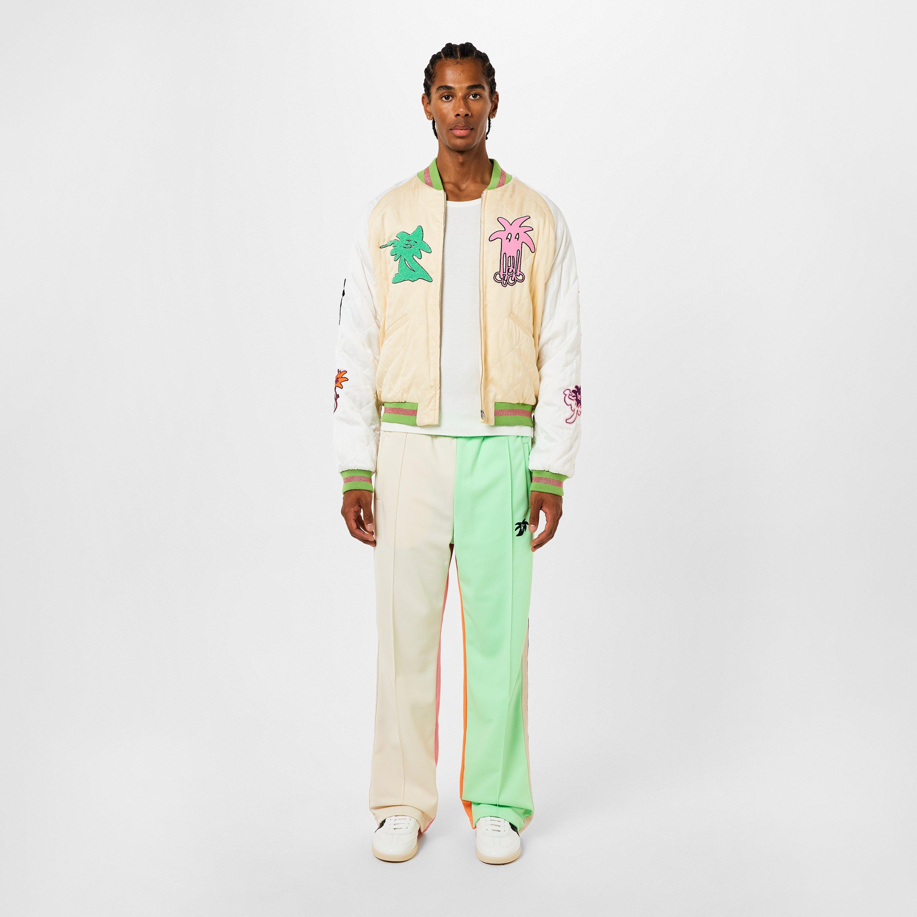 Green 5010 - Palm Angels - Colour-Block Track Pants - 6