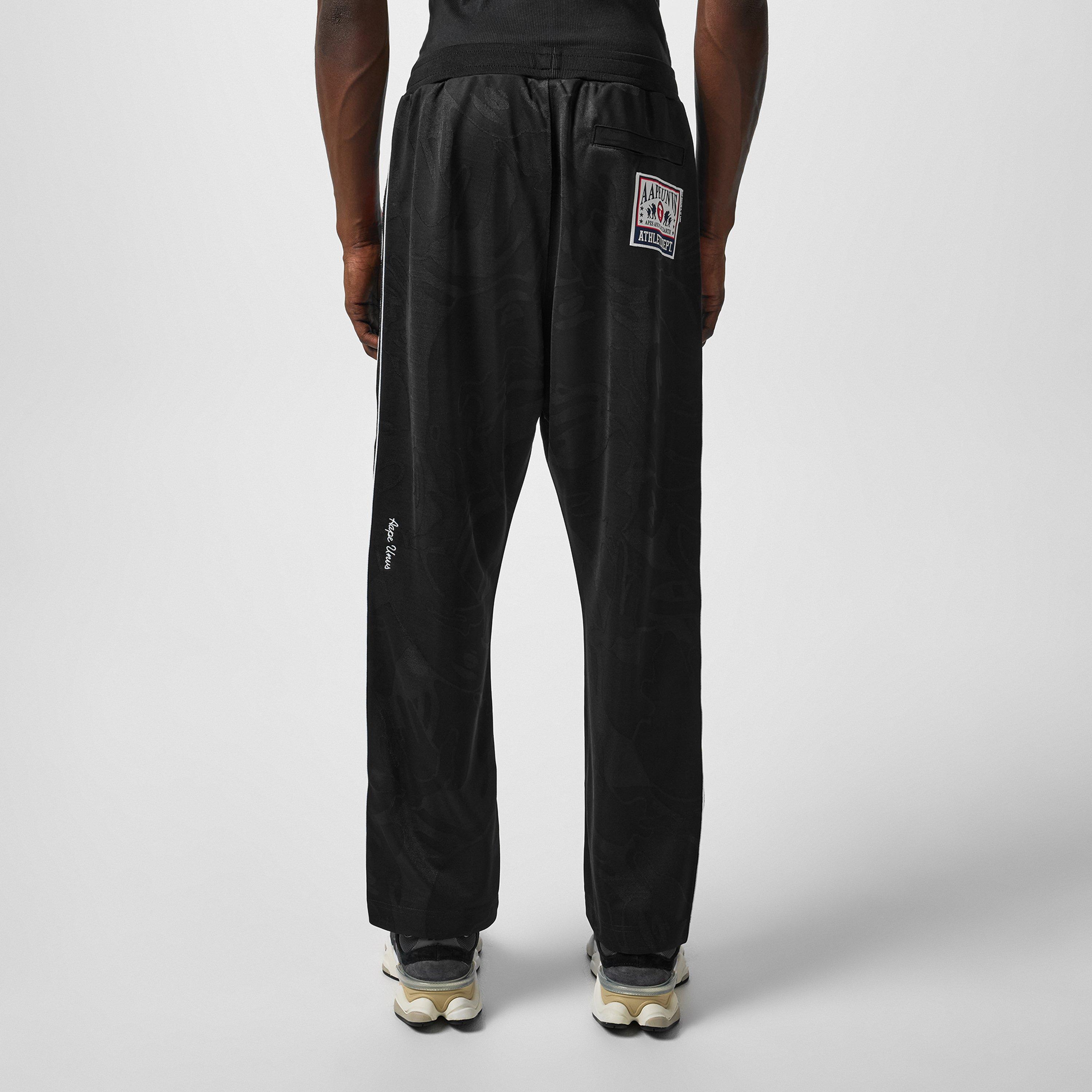 Black - AAPE - Tape Tracksuit Bottoms - 3