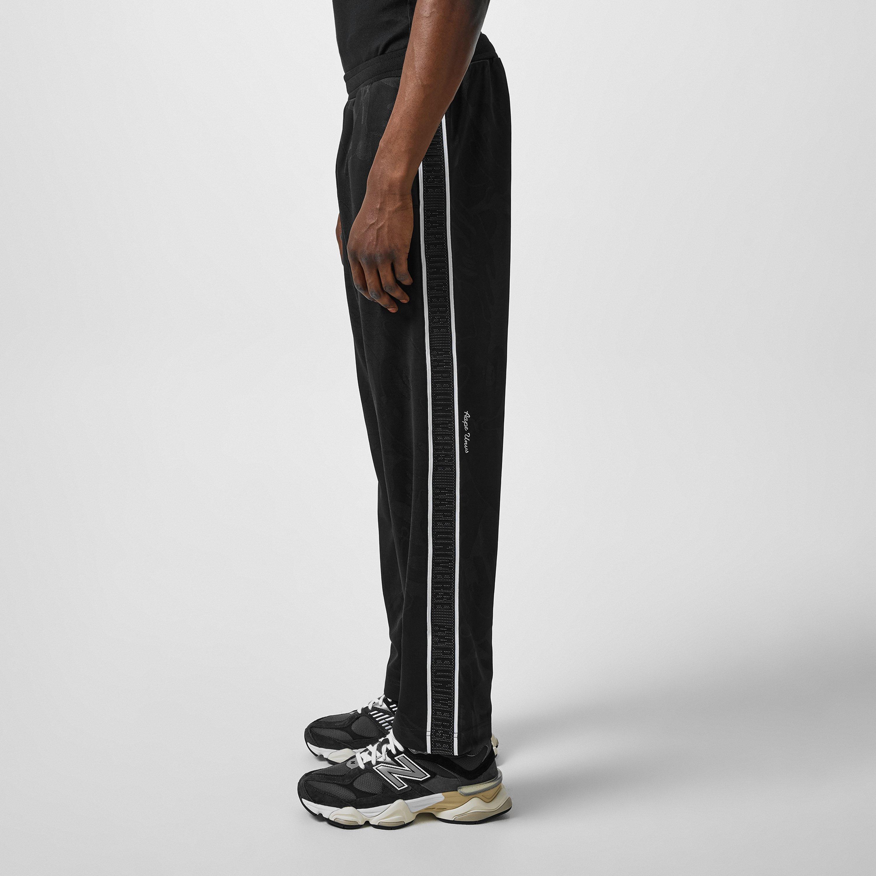 Black - AAPE - Tape Tracksuit Bottoms - 5