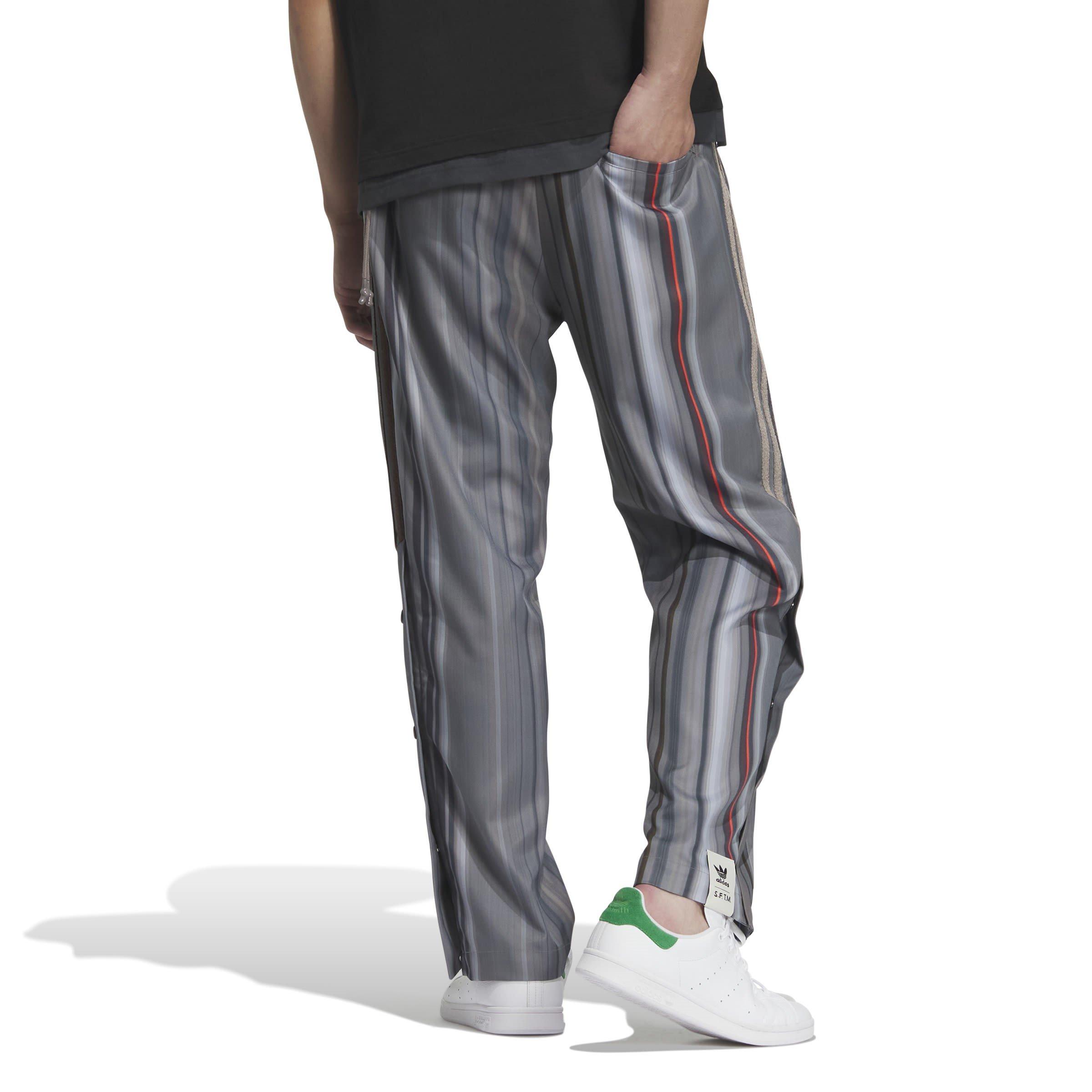Brown - Adidas Originals x SFTM - X Song For The Mute Allover Print Trousers - 3