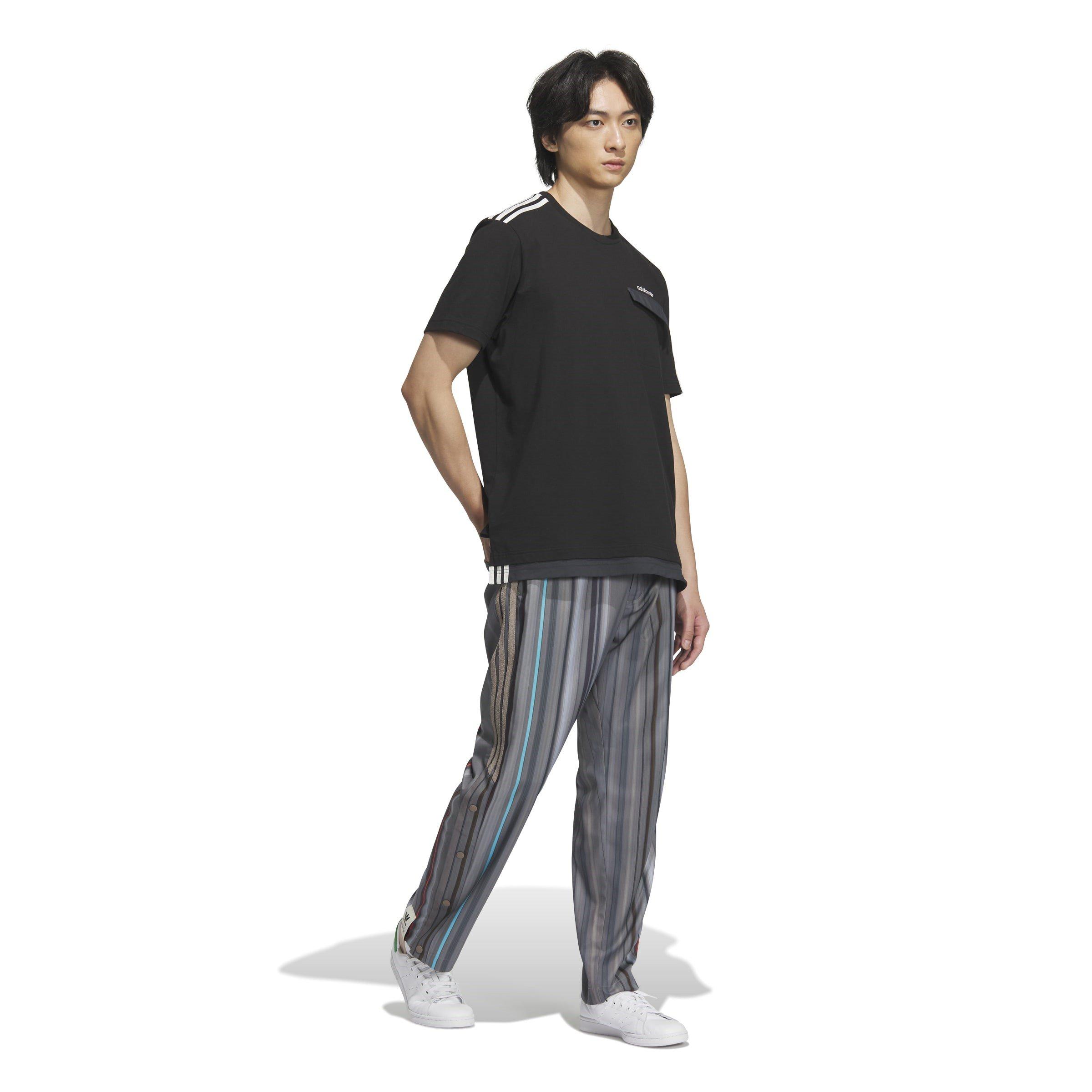 Brown - Adidas Originals x SFTM - X Song For The Mute Allover Print Trousers - 4