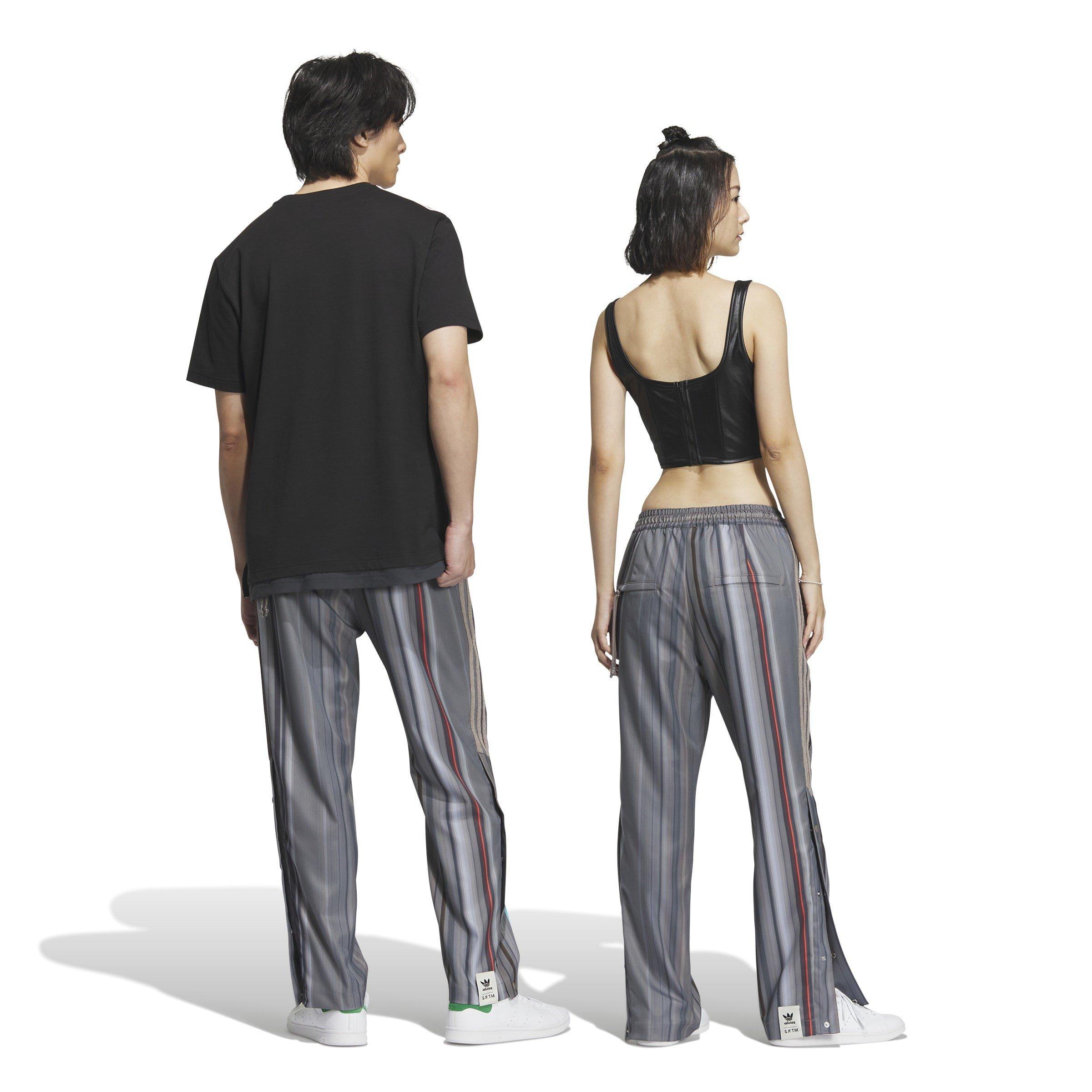 Brown - Adidas Originals x SFTM - X Song For The Mute Allover Print Trousers - 6