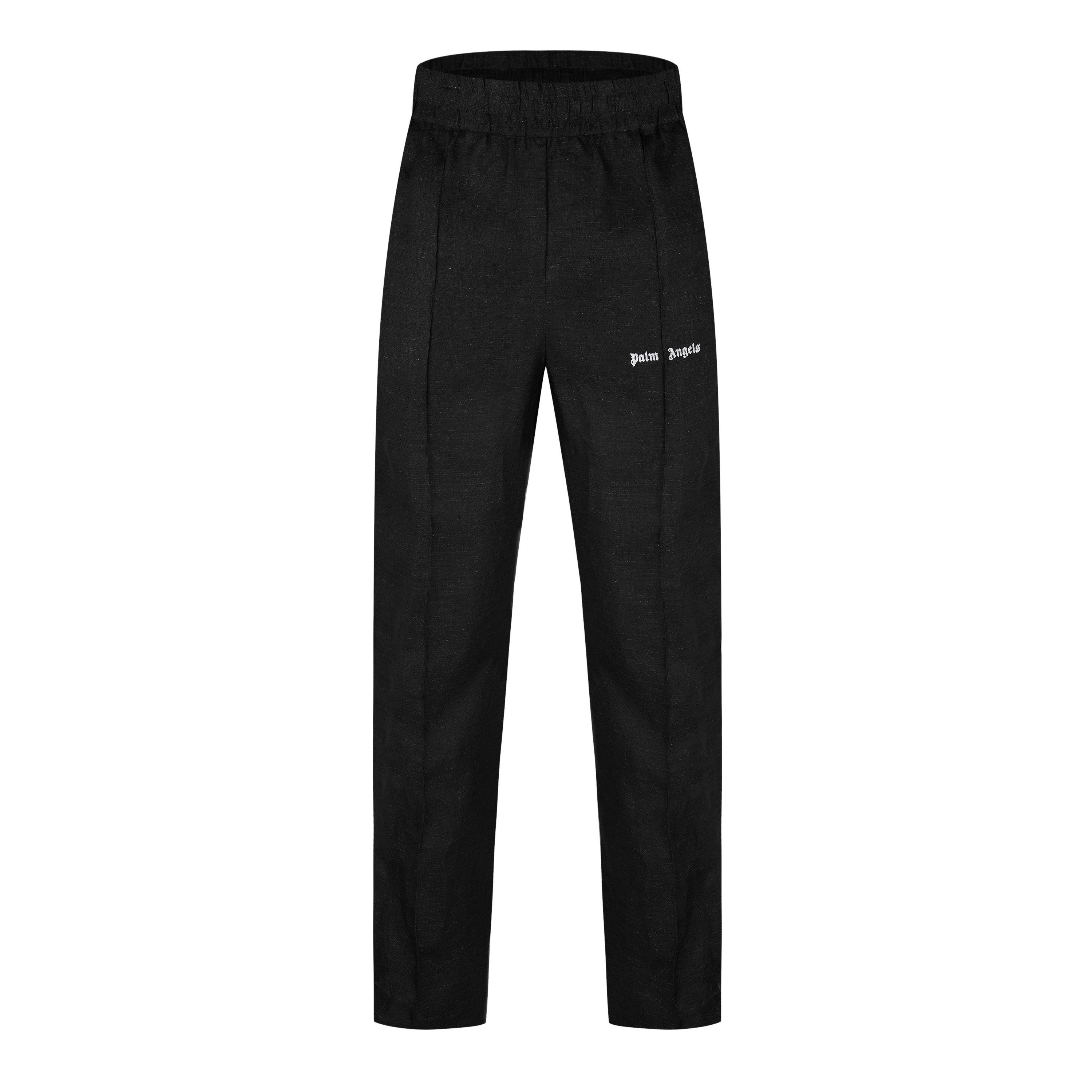 Anthracite - Palm Angels - Linen Track Trousers - 1