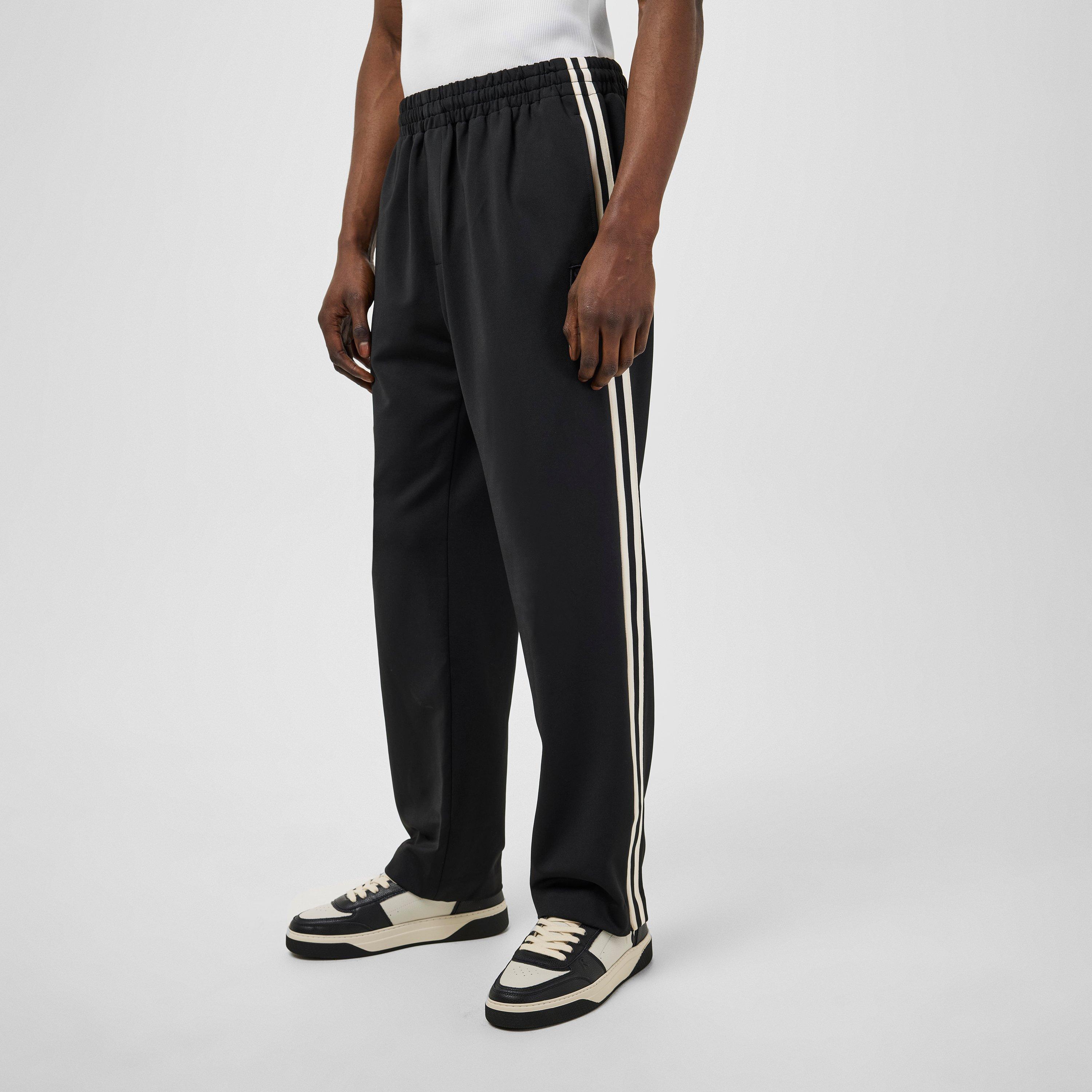Jet Black - Represent - Men's Rep Stripe Track Pant, Luxury Track Pants - 3