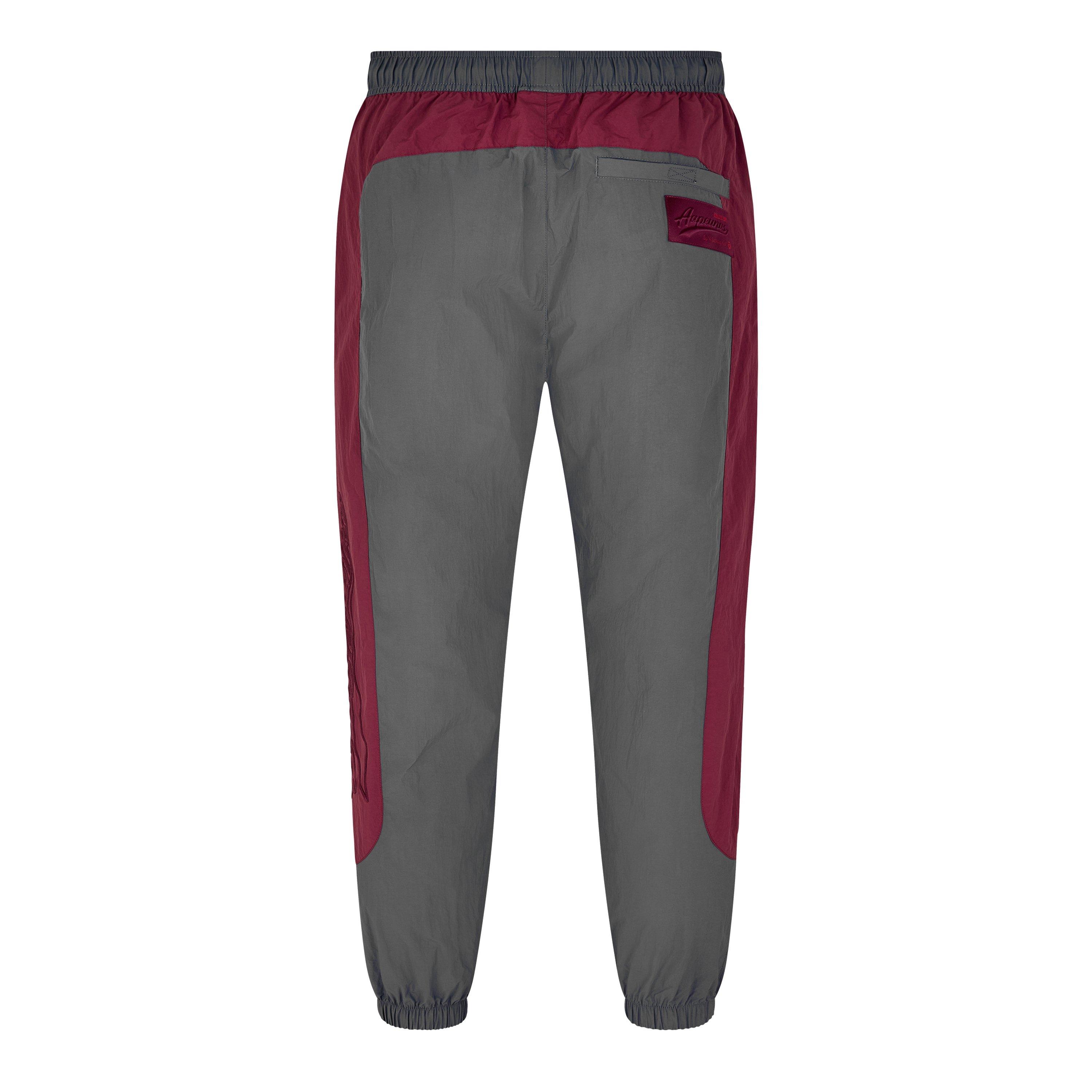 GREY AND OTHER - AAPE - AAPE NYLON TRACK PANTS - 2