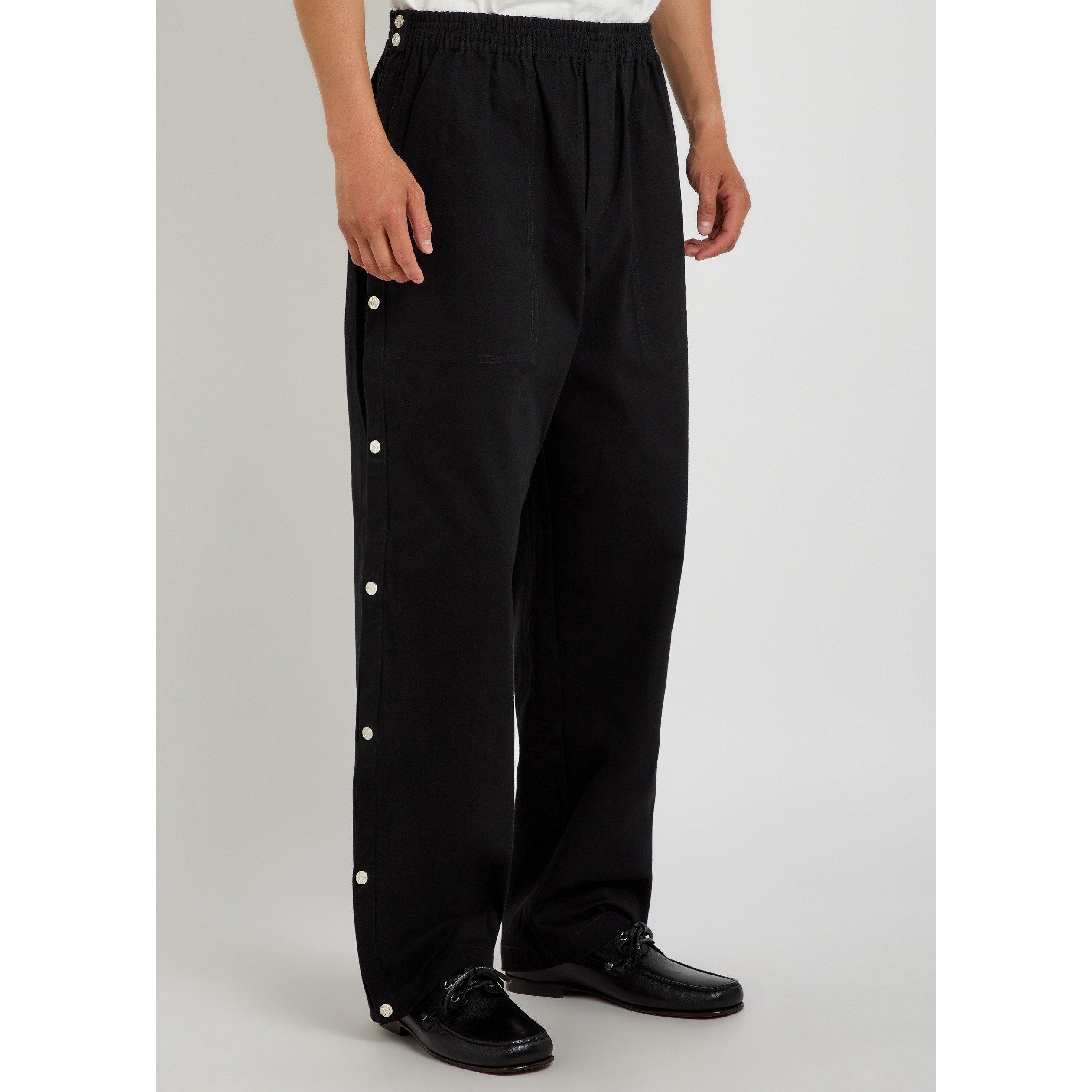 BLACK - Bode - BODE TWILL TEAR-AWAY TRACK PAN - 2