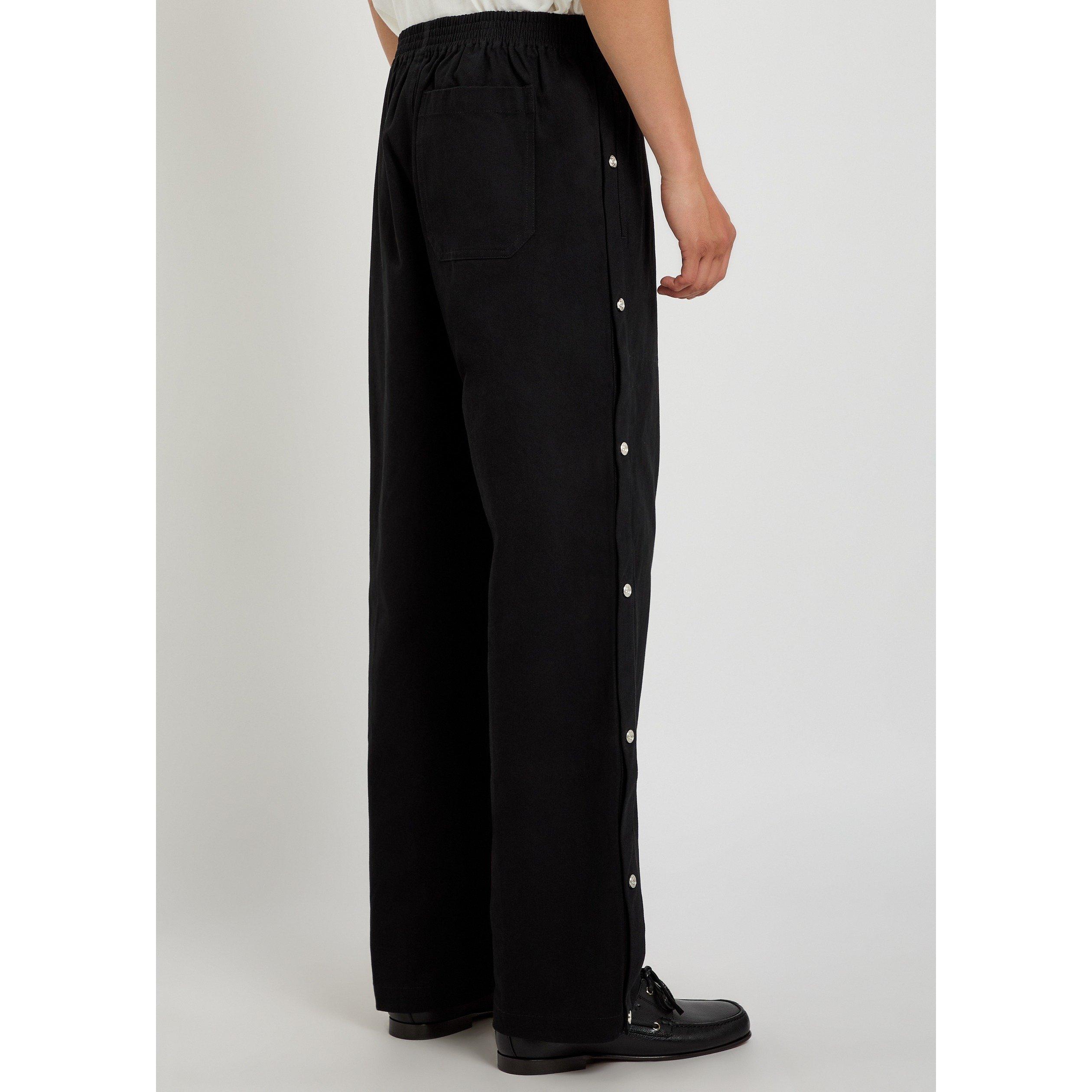 BLACK - Bode - BODE TWILL TEAR-AWAY TRACK PAN - 3