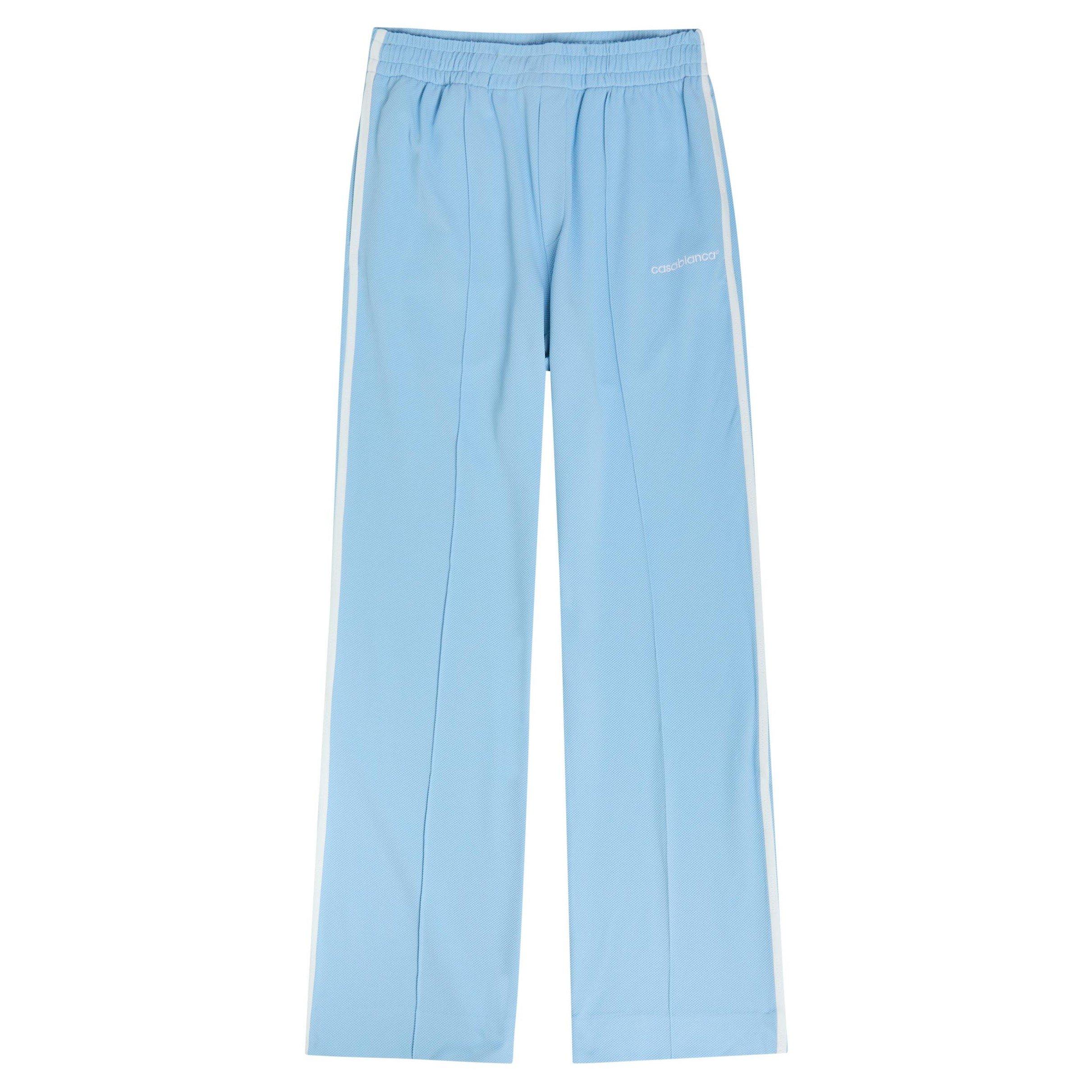 LIGHT BLUE - Casablanca - CASA ROUND PIQUE TRACK PANTS