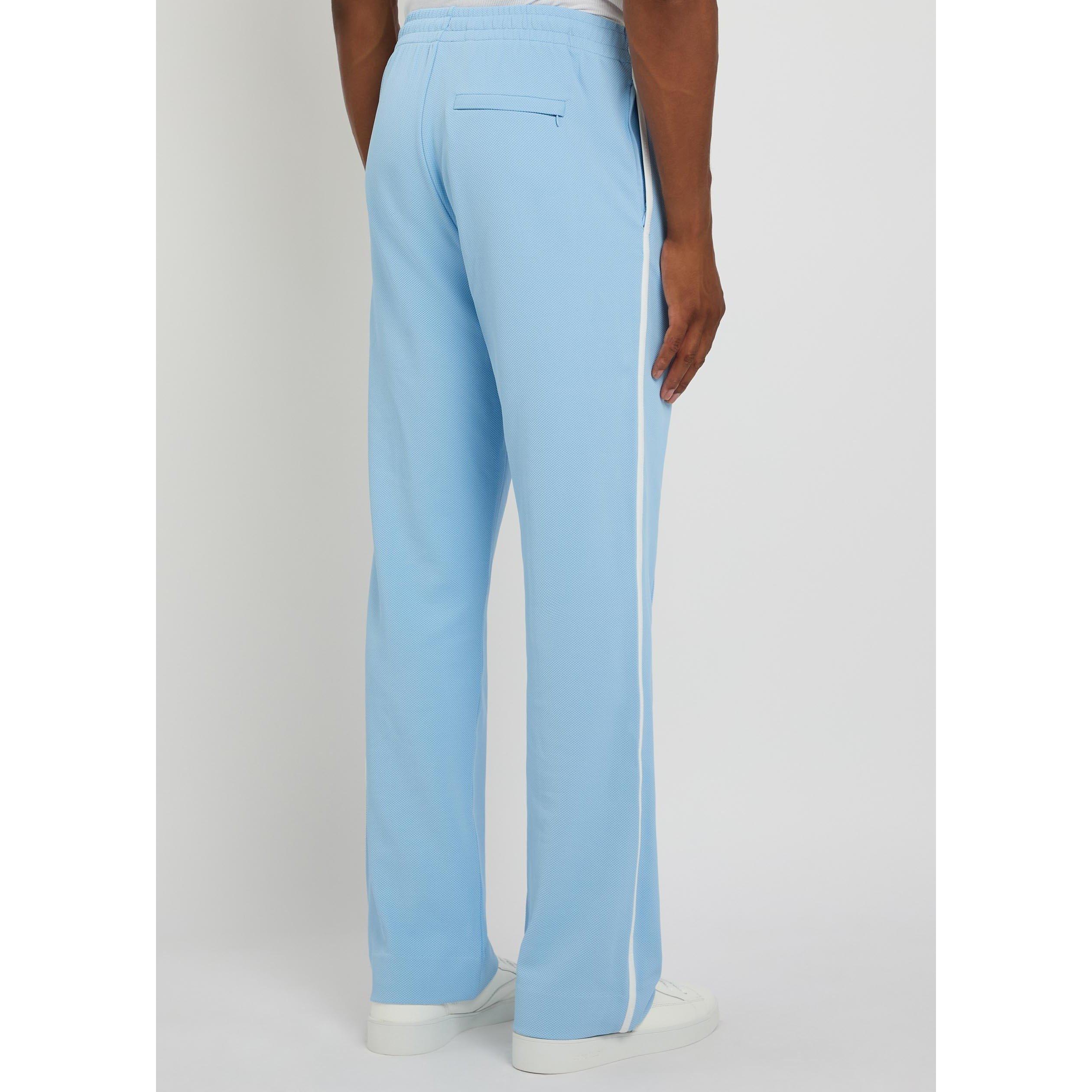 LIGHT BLUE - Casablanca - CASA ROUND PIQUE TRACK PANTS - 3