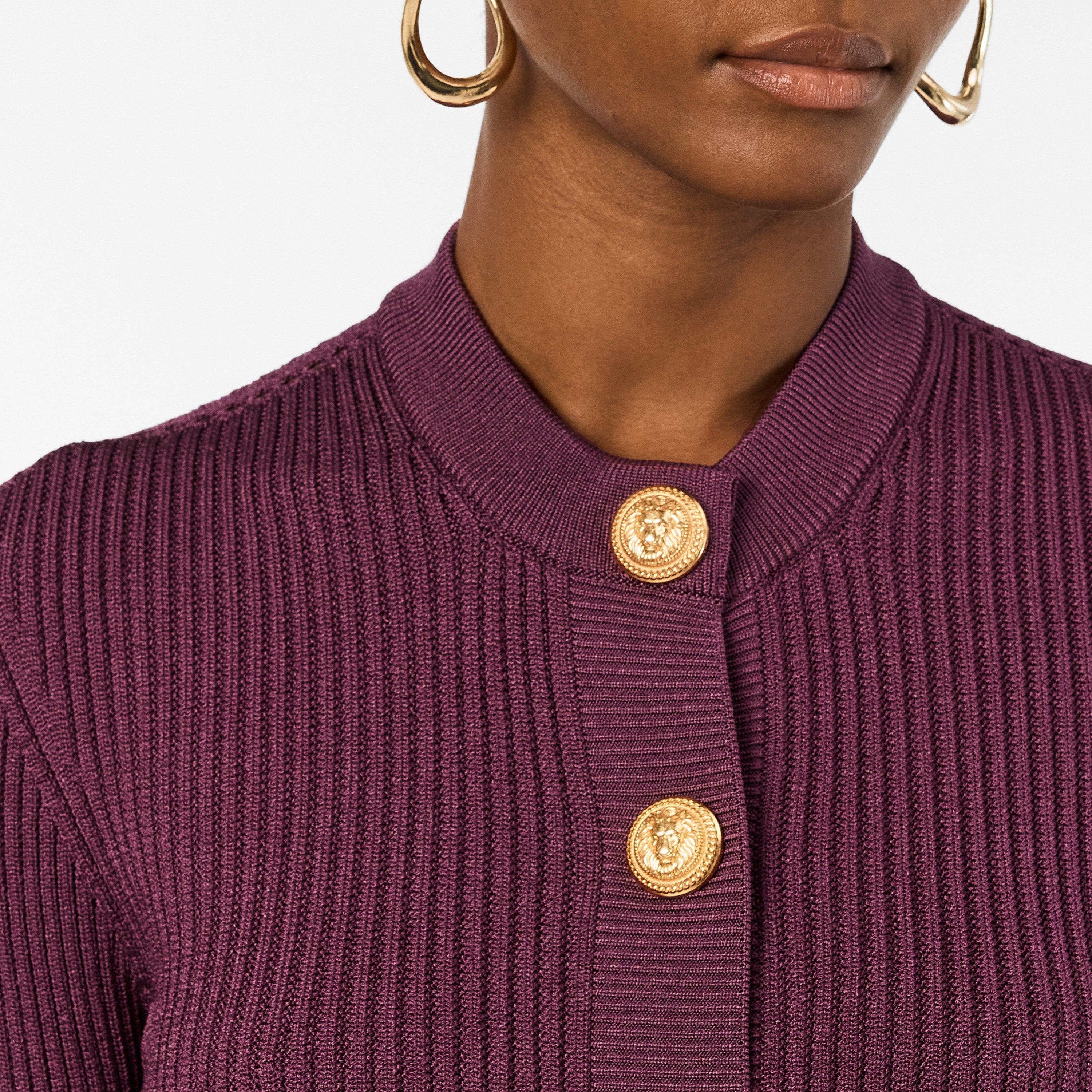Violet - Balmain - Women's Cardigan - 5