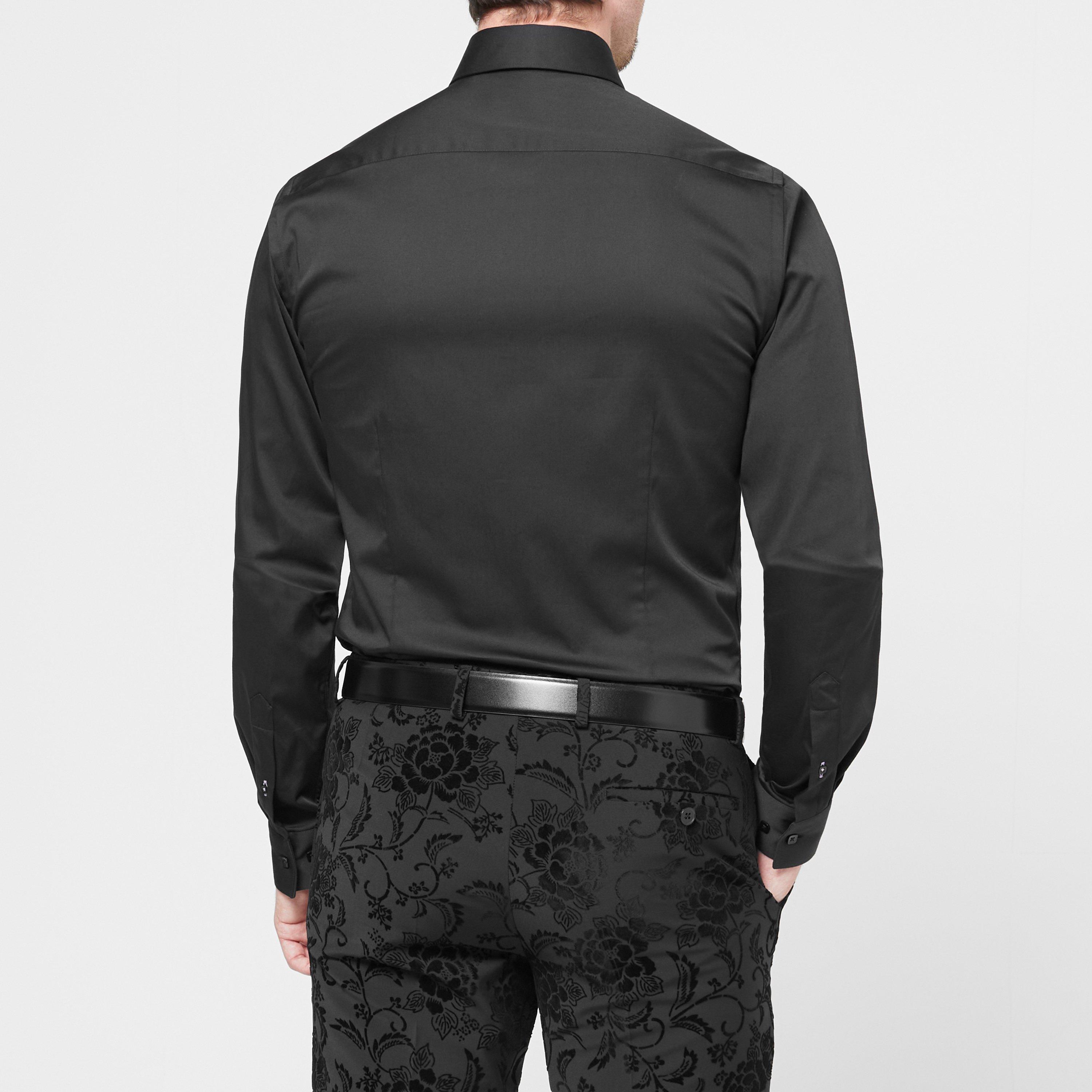 Black09 - Without Prejudice - Fox Skinny Fit Shirt - 4