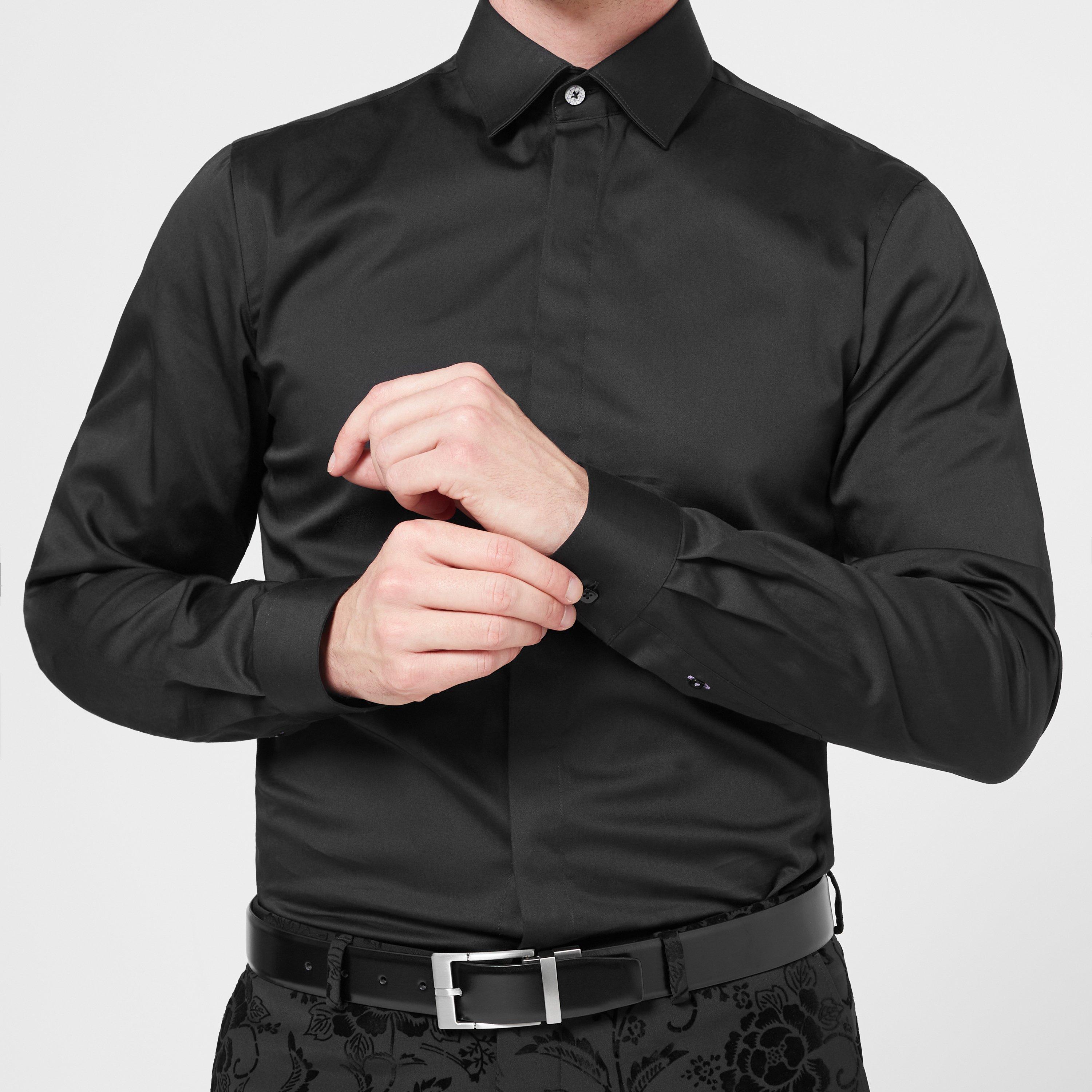 Black09 - Without Prejudice - Fox Skinny Fit Shirt - 5