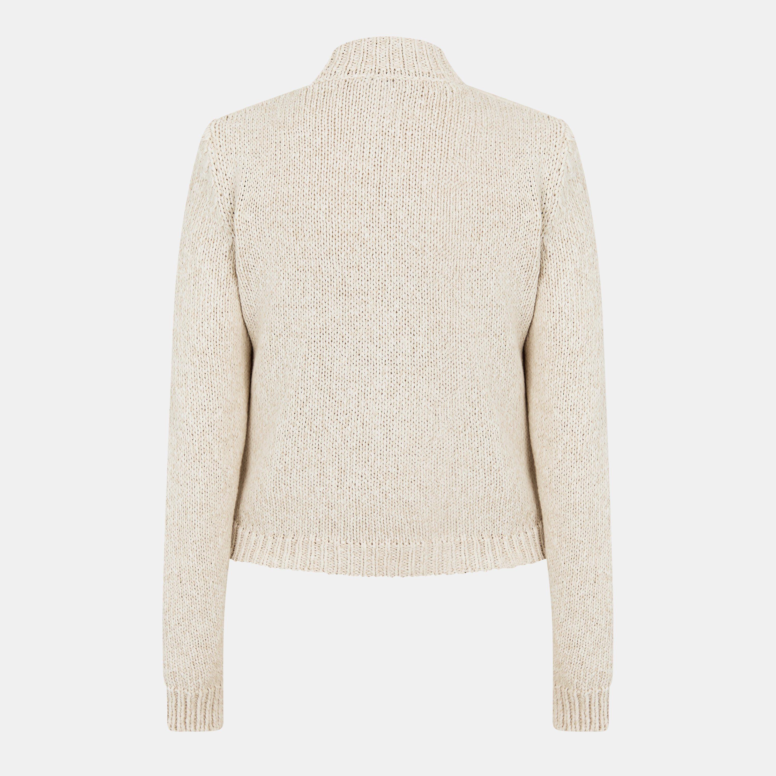 White 034 - Moncler - Cardigan Tricot Jacket - 2