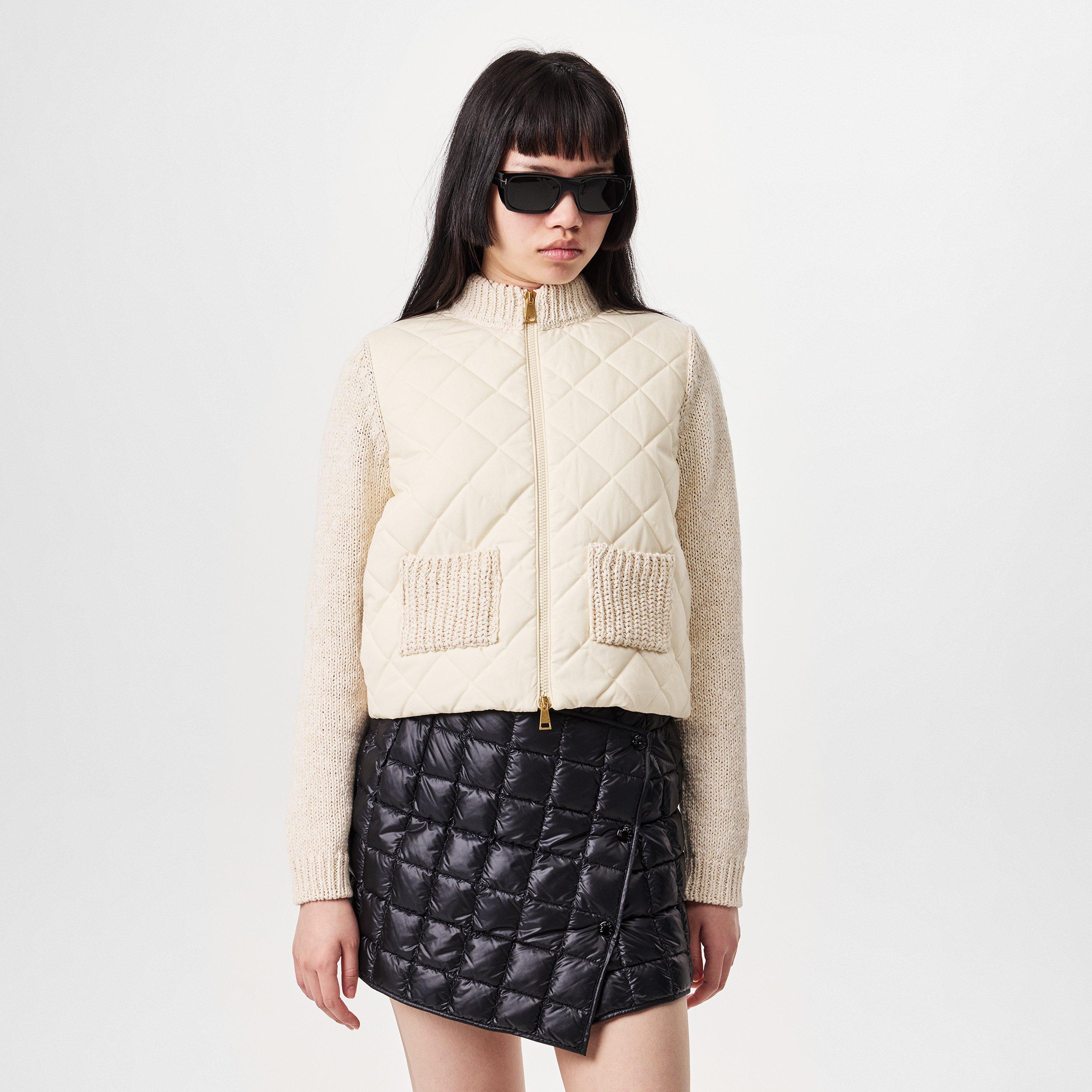 White 034 - Moncler - Cardigan Tricot Jacket - 3