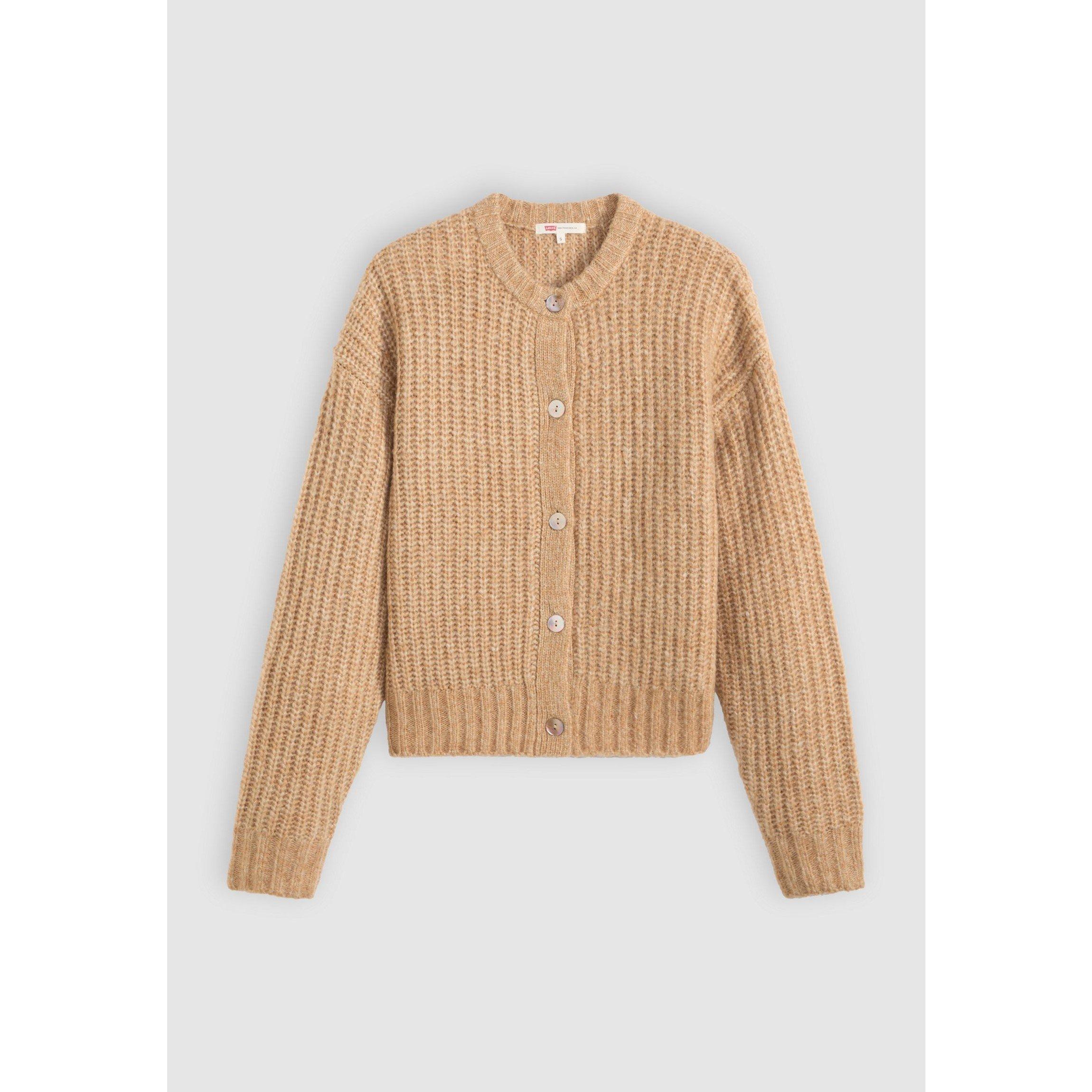 Levis Women's Luna Soft Knit Cardigan - Heather Caraml - 10 (S)