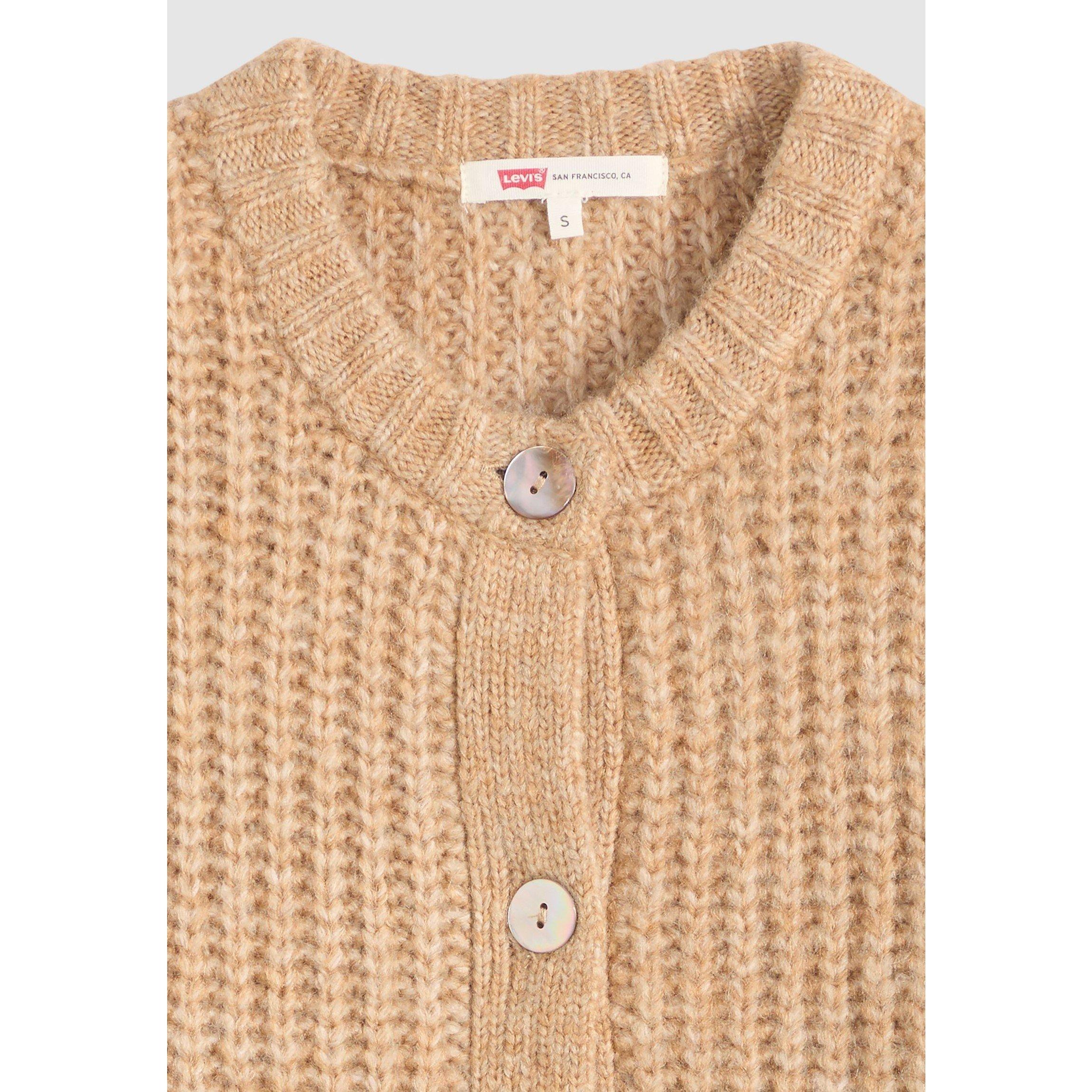 Heather Caraml - Levis - Women's Luna Soft Knit Cardigan - 5