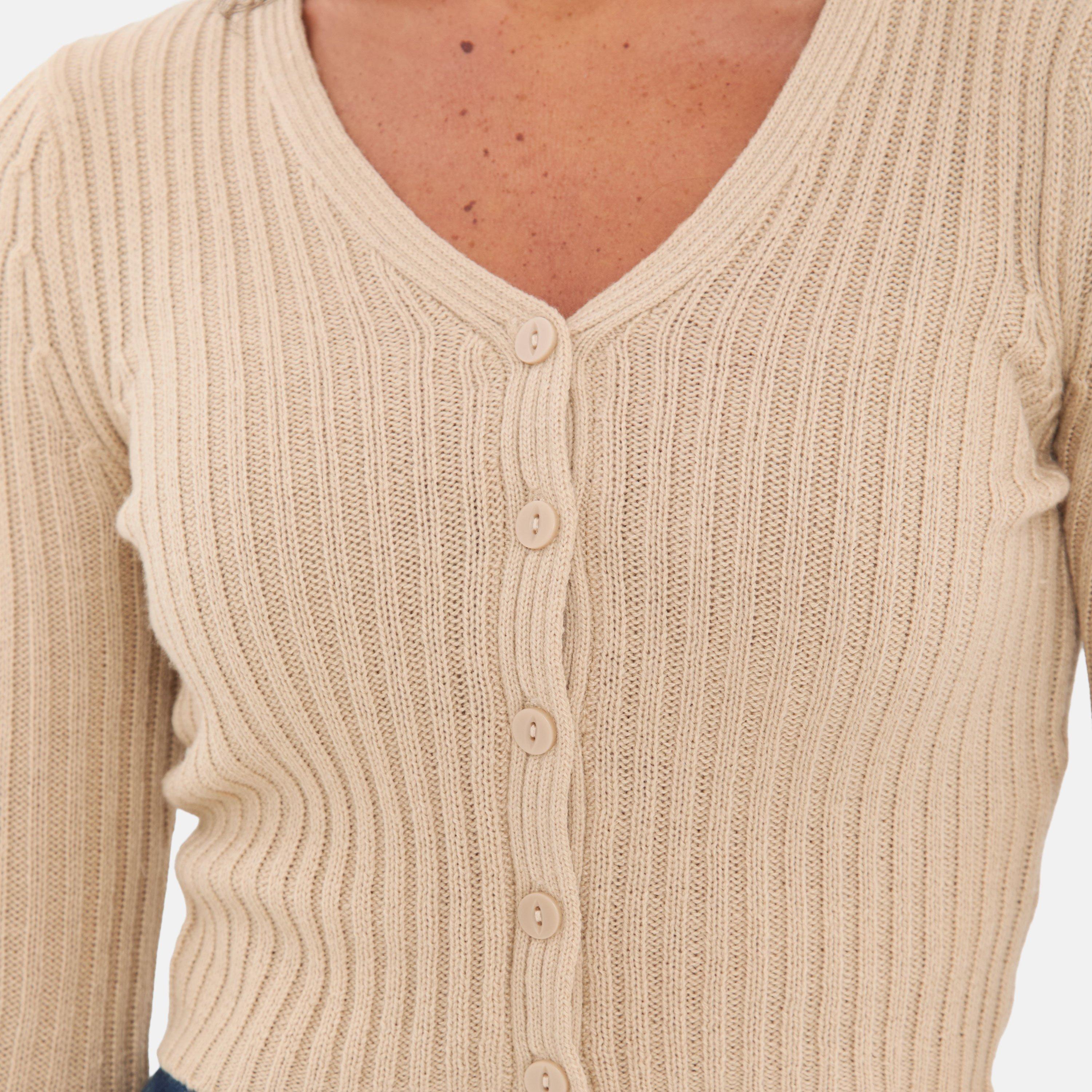 Oatmeal - I Saw It First - Fine Gauge Knit Cardigan - 3