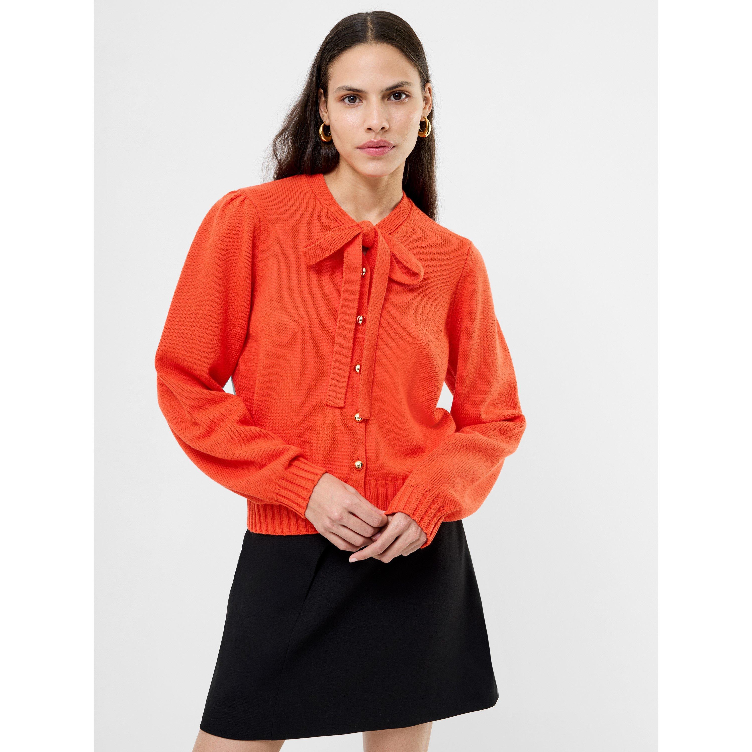 Orange - French Connection - Women's Varli Cardigan - 2