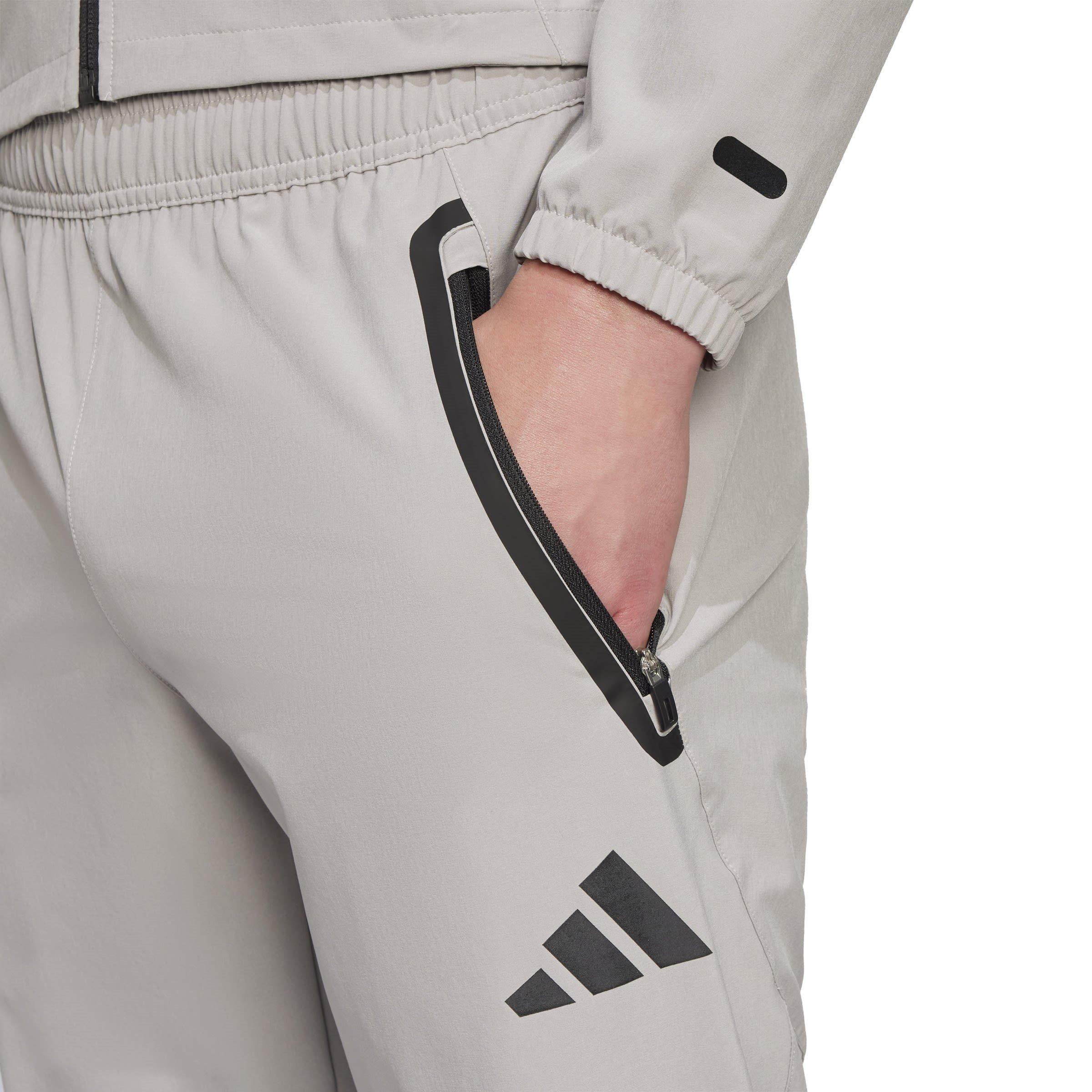 Grey - adidas - Tiro 25 Competition Vis Tech Travel Pants - 5