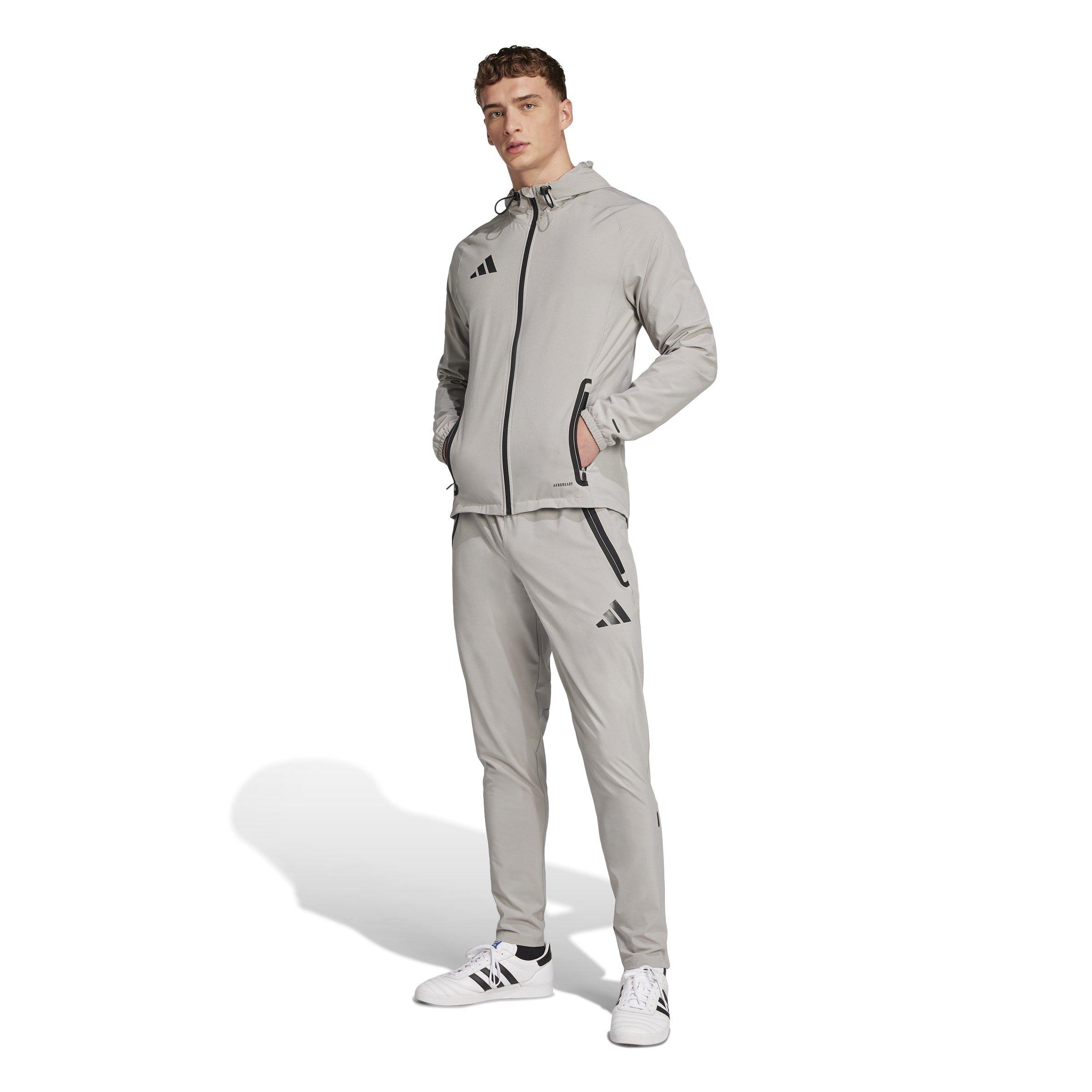 Grey - adidas - Tiro 25 Competition Vis Tech Travel Pants - 7