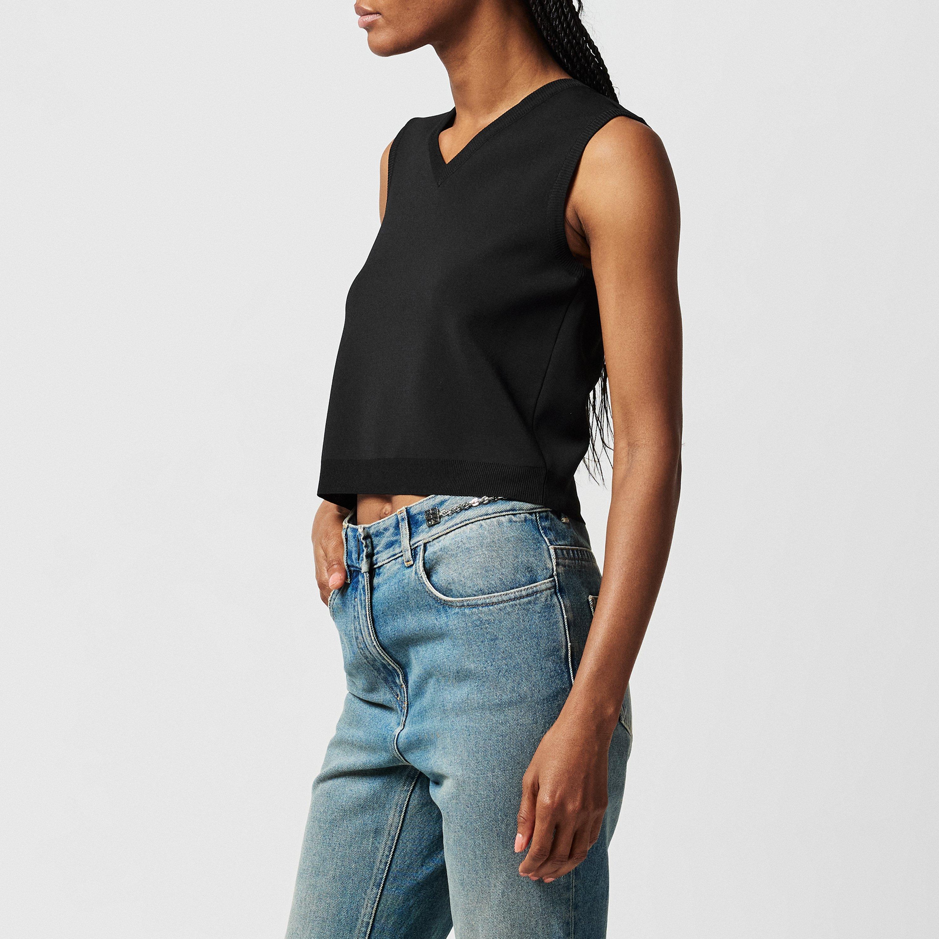 Black - GIVENCHY - Women's Cardigan - 2