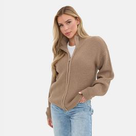 I Saw It First Zip Through Cardigan