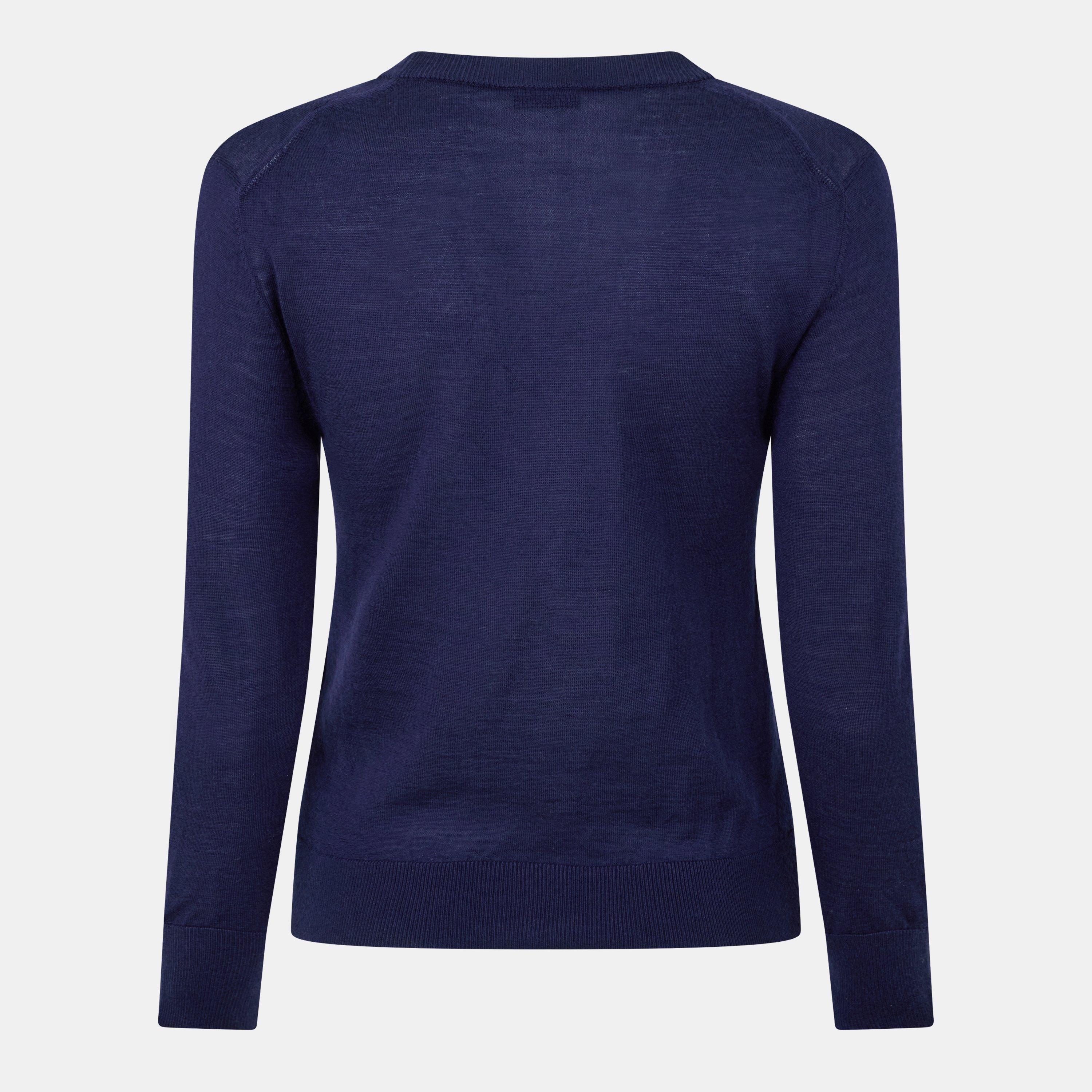 Dark Blue - GIVENCHY - Embroidered 4g V-Neck Cardigan - 2