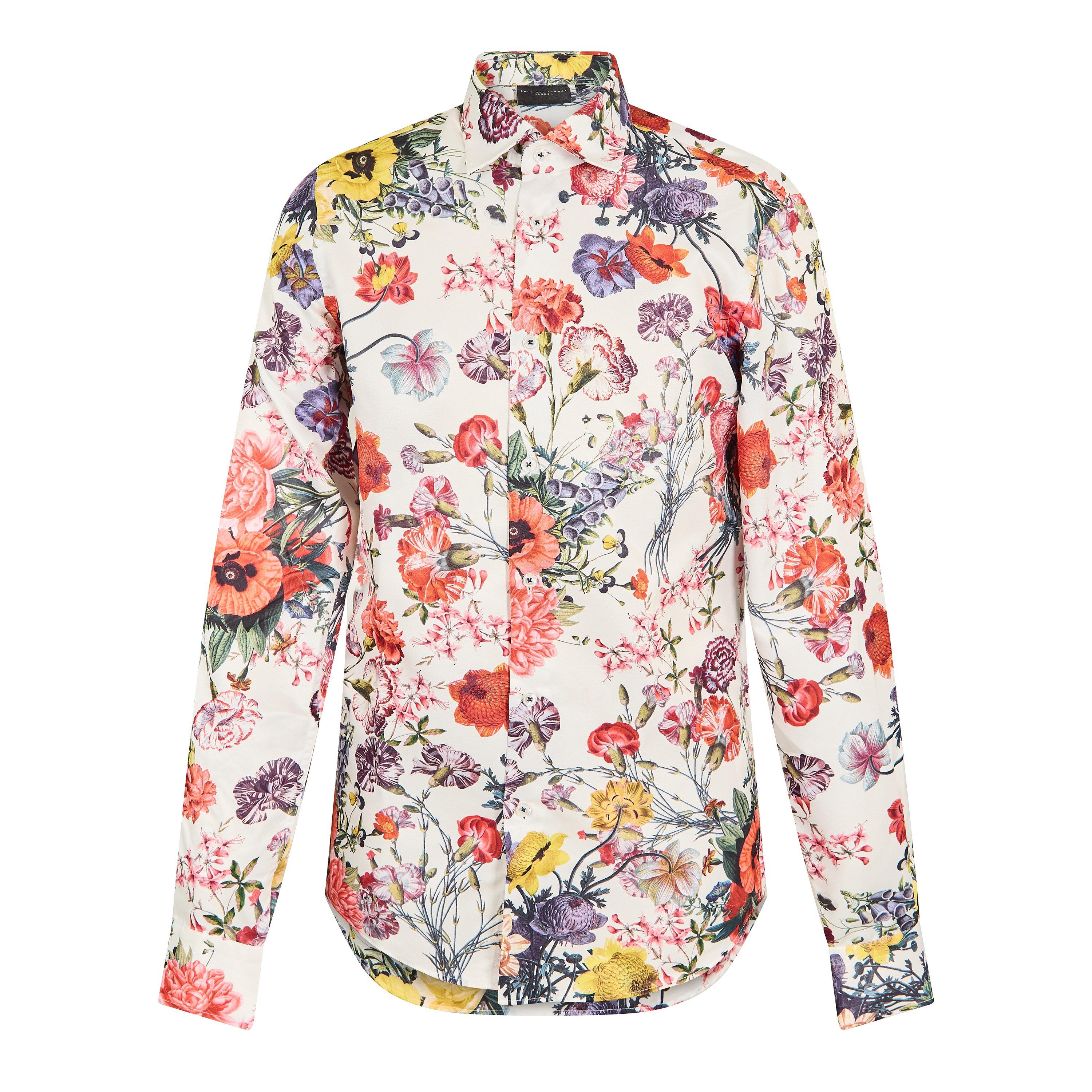 Wit/Multi - Criminal Damage - CriminalDamage Popp Shirt Mens - 1