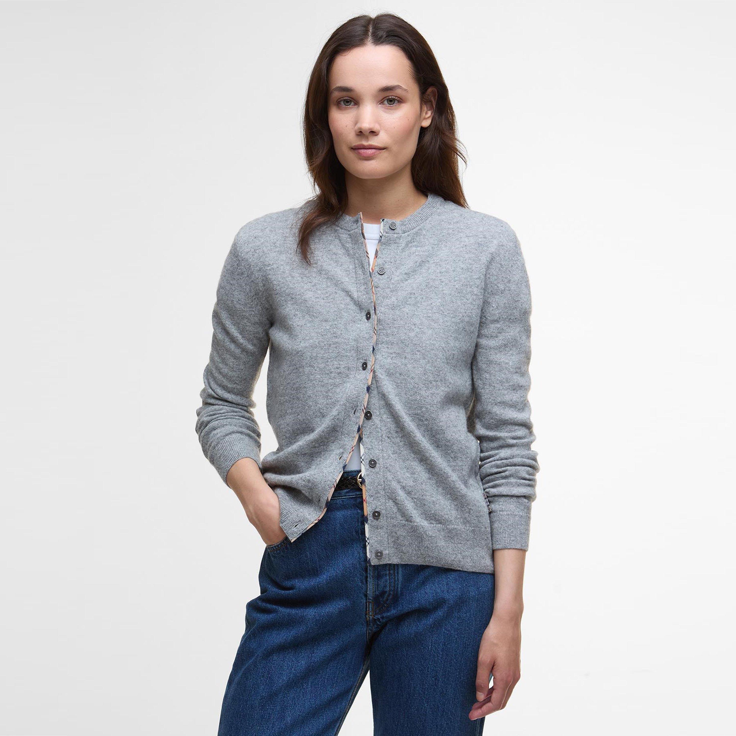 Gr Marl/Tartan - Barbour - Pendle Cardigan - 2