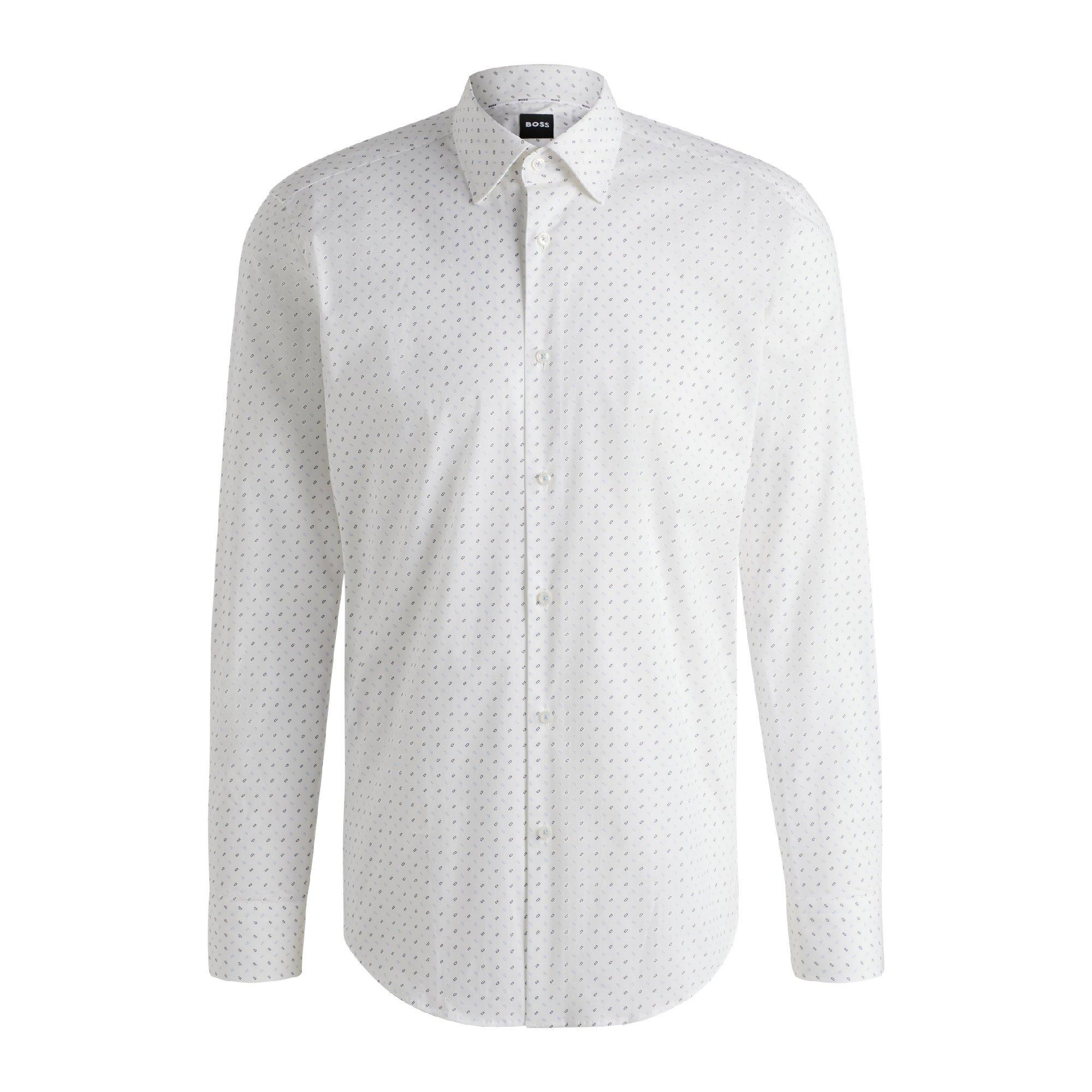 Light/Pstl Blue - Boss - H-Joe-Kent-C1-214 10270673 01 Oxford Shirt Mens - 3