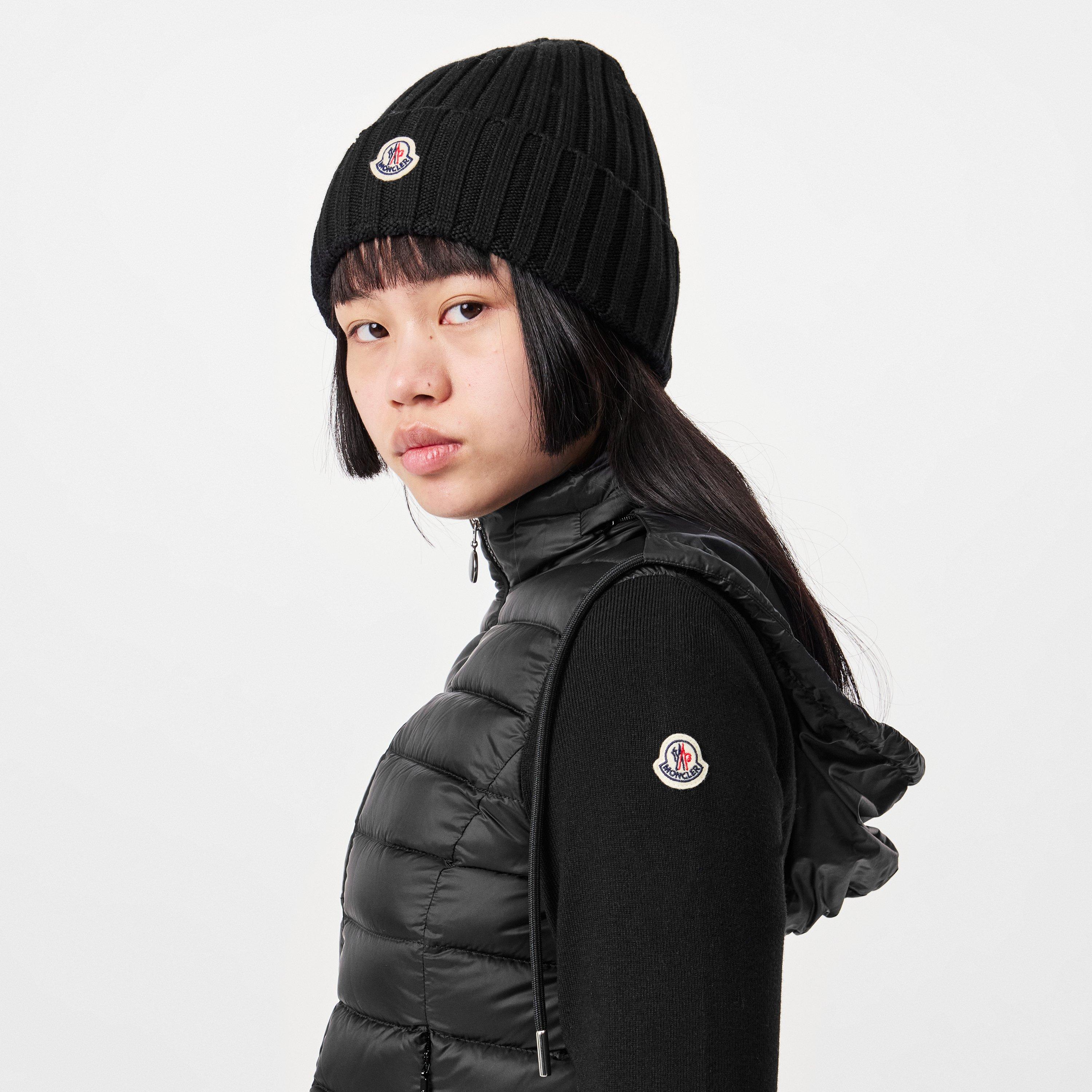 Black 999 - Moncler - Padded Wool Zip-Up Cardigan - 5