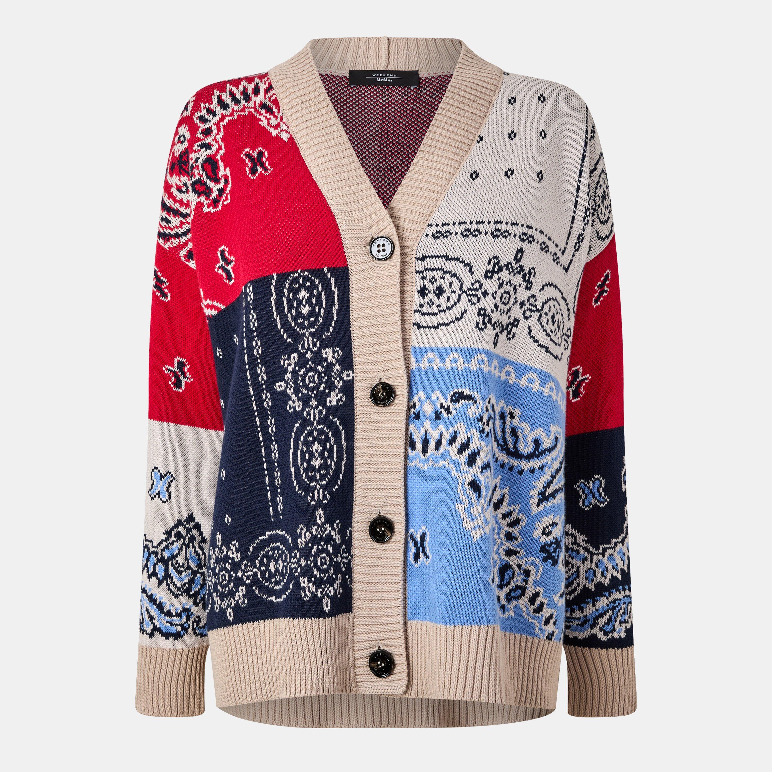 Navy - Weekend Max Mara - Women's Soft Structured Cardigan - 1