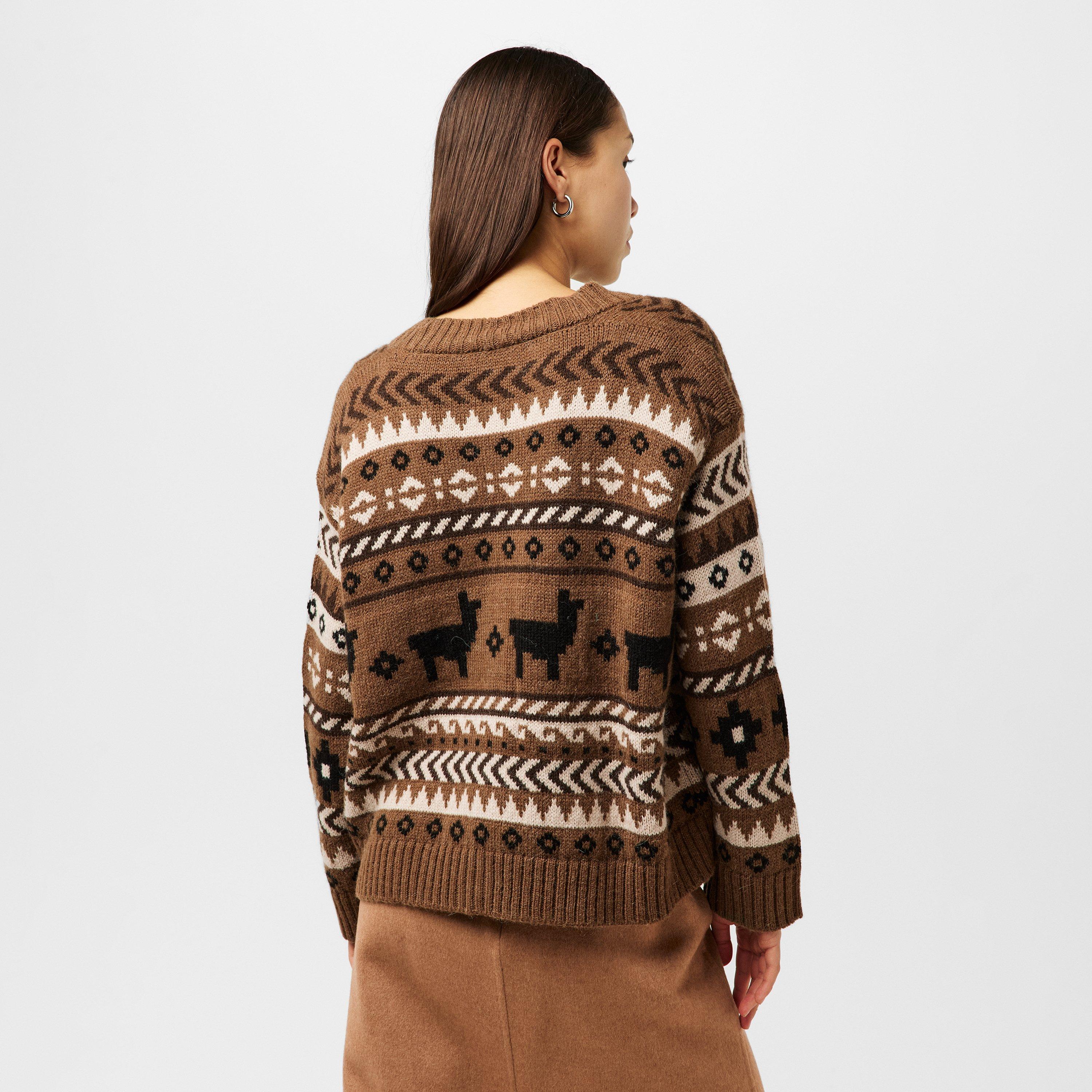 Camel - Weekend Max Mara - Women's Fine-Gauge Knit Button-Front Cardigan - 4