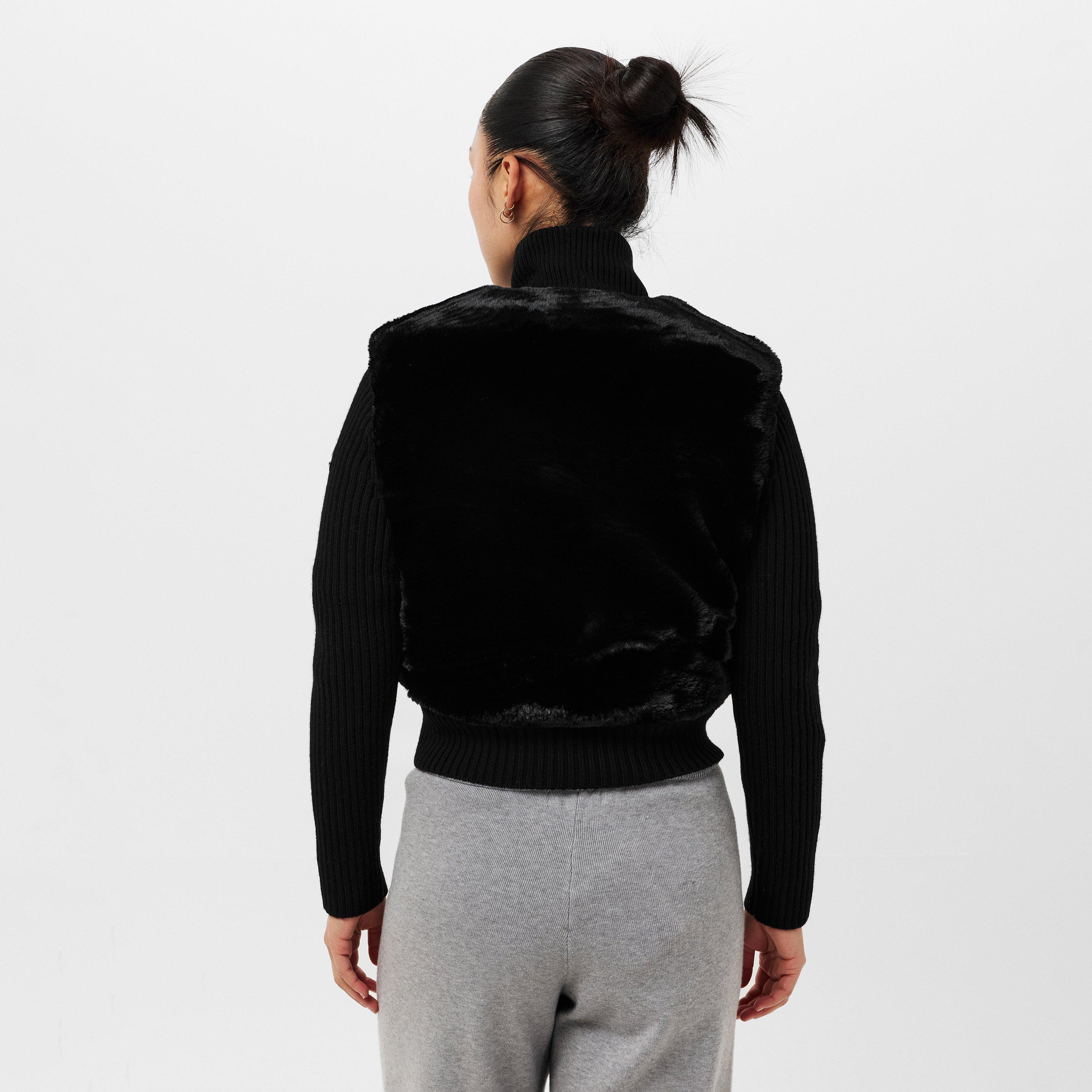 Black - Moose Knuckles - Women's Dua Bunny Cardigan - 4