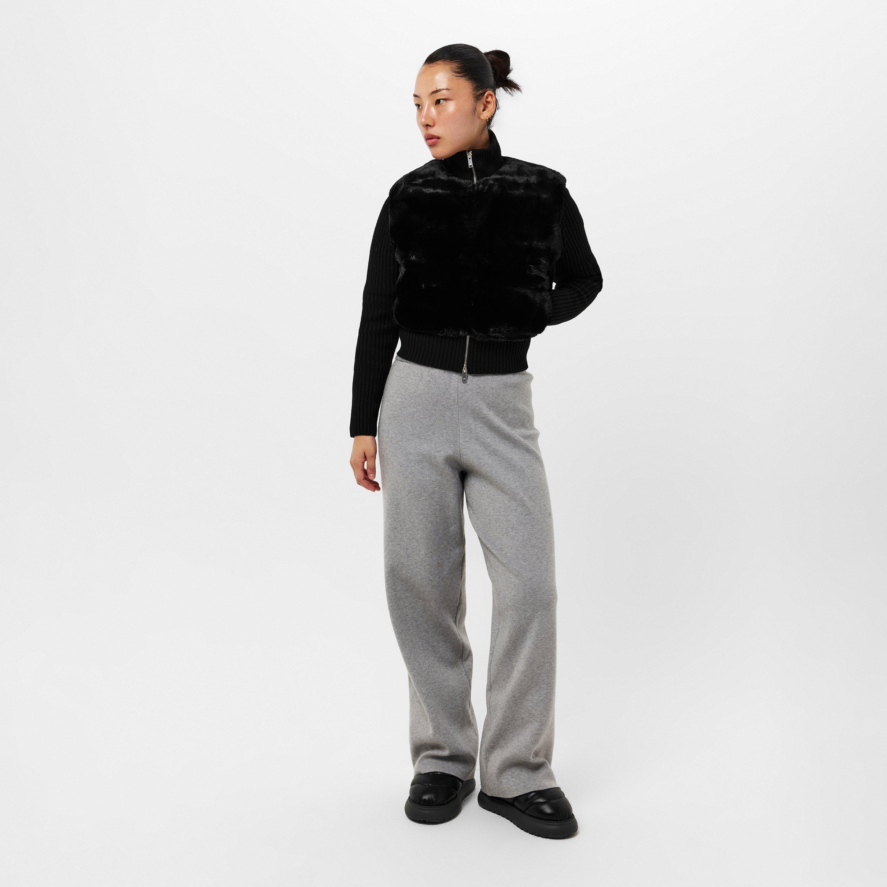 Black - Moose Knuckles - Women's Dua Bunny Cardigan - 6