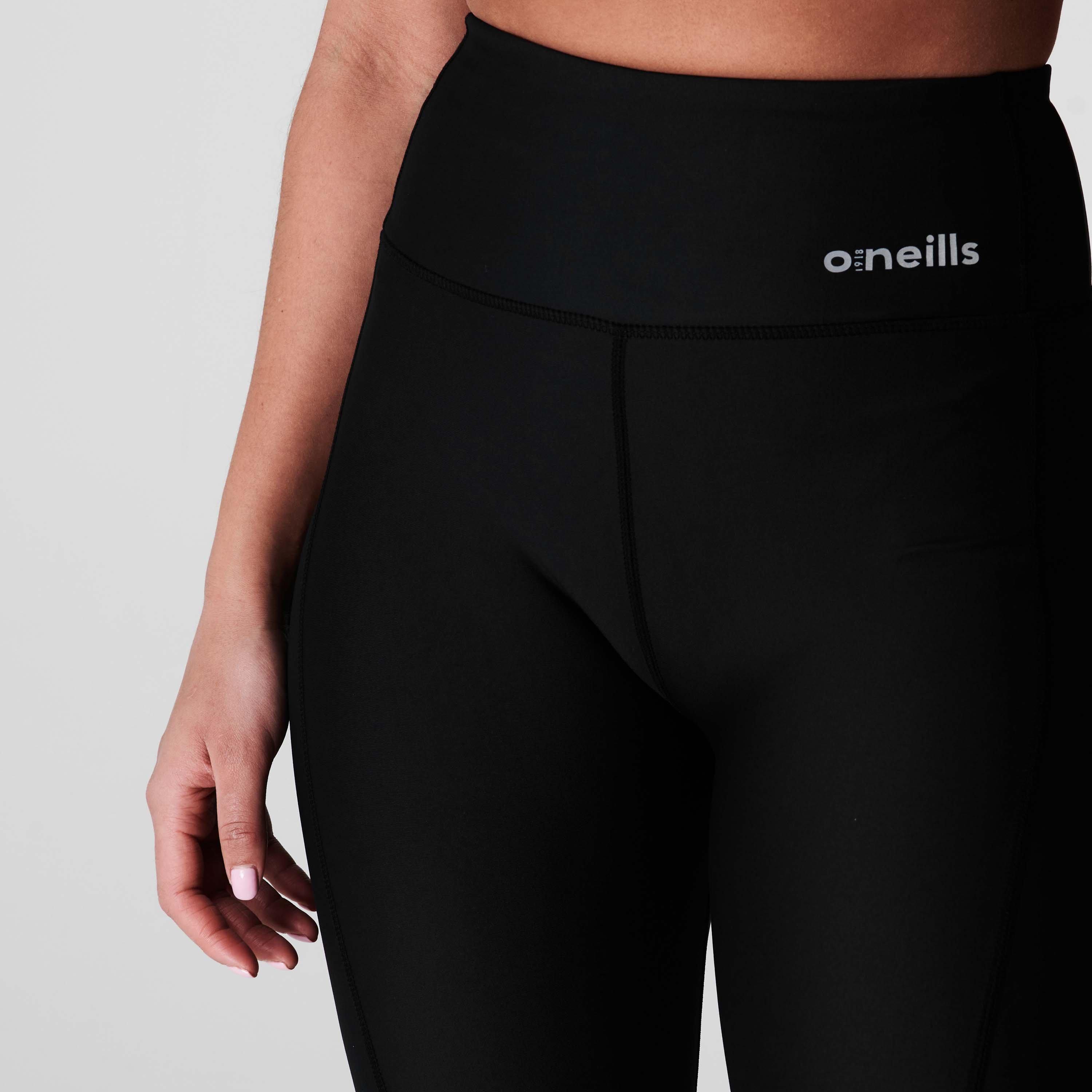 Nero/Argento - ONeills - Riley Leggings Ladies - 4