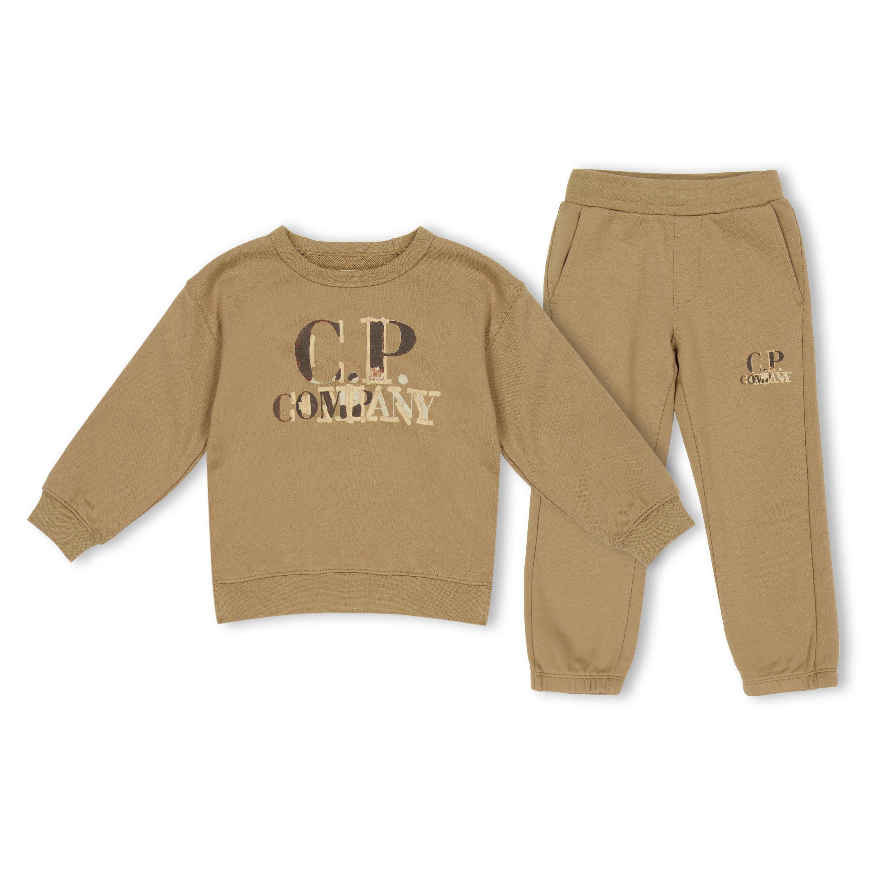Cp Company Boys Kids' Pyjama Set - Tan 20273 - 10Y