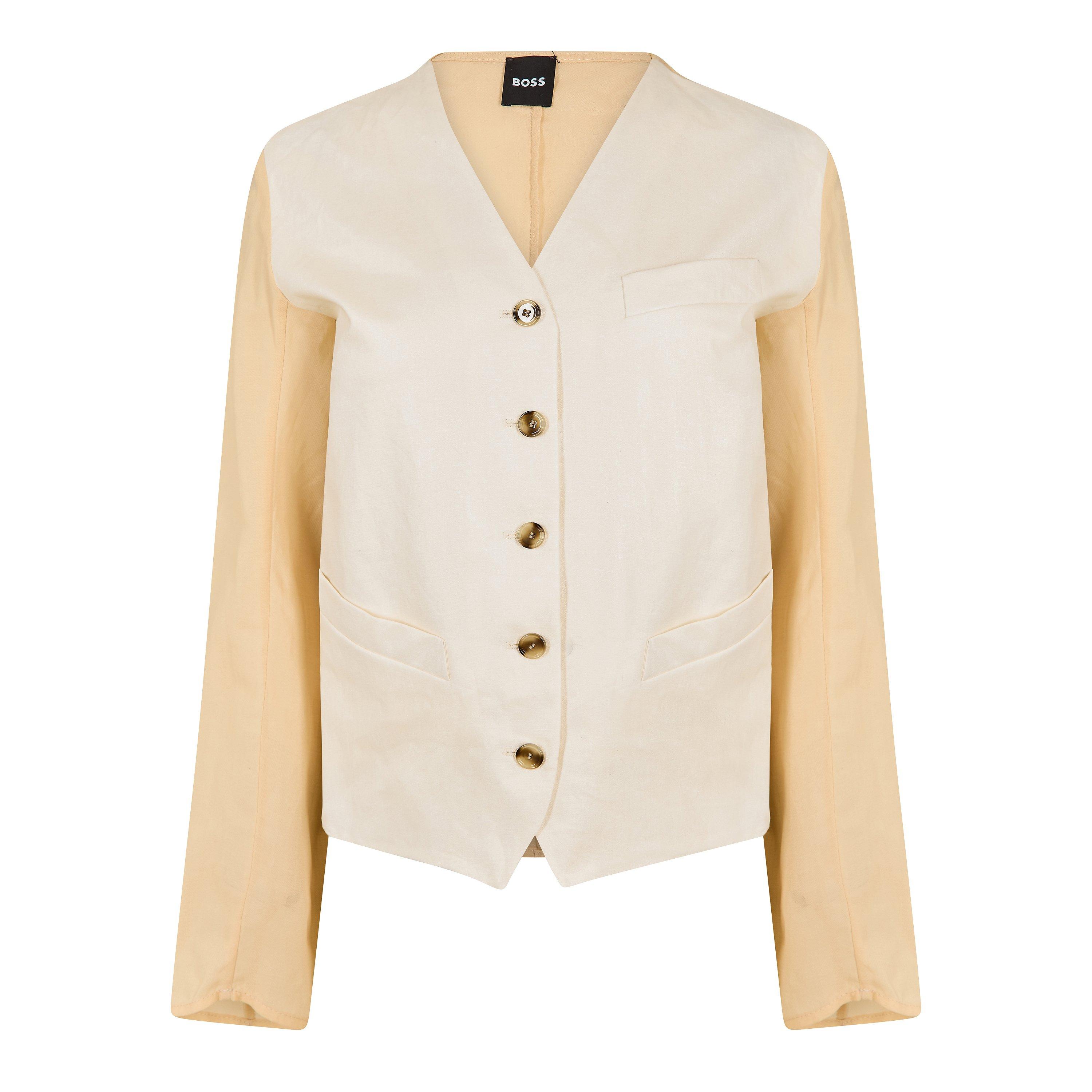 Open Yellow - Boss - Women's Jaleo Formal Jacket - 1