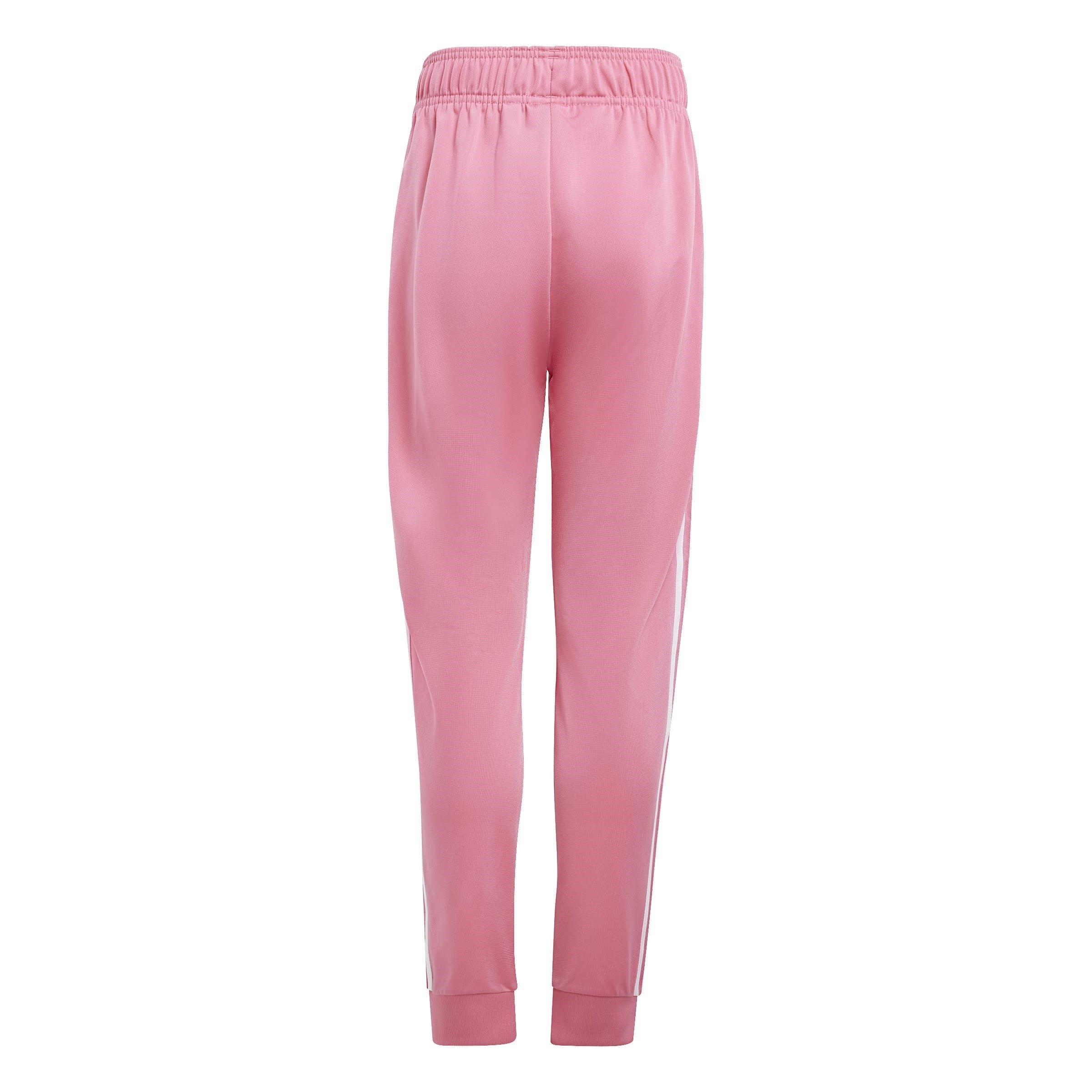 Pink - adidas Originals - Open Hem Poly Joggers - 2
