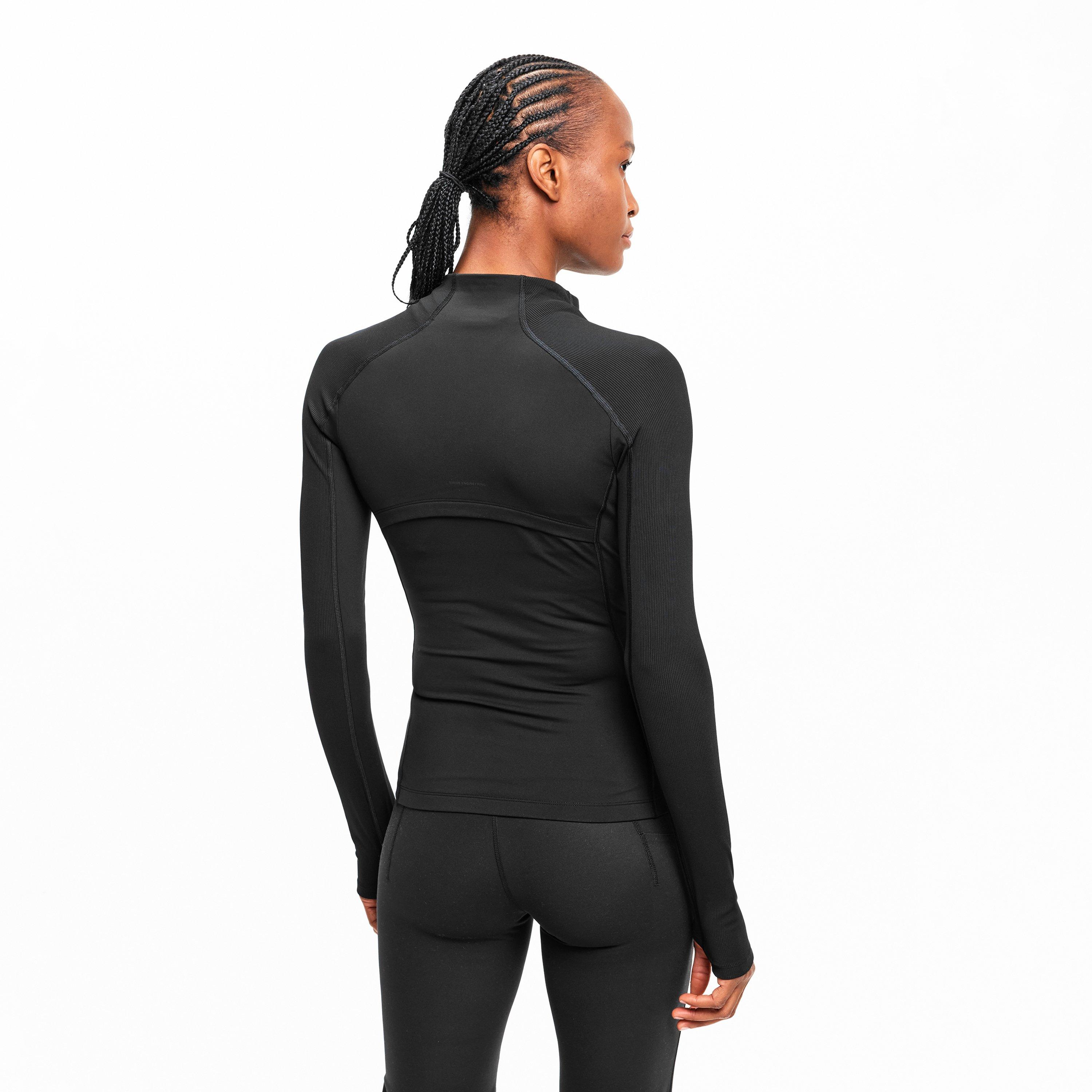 Black - On - Women's Studio Performance Tracksuit Top - 4